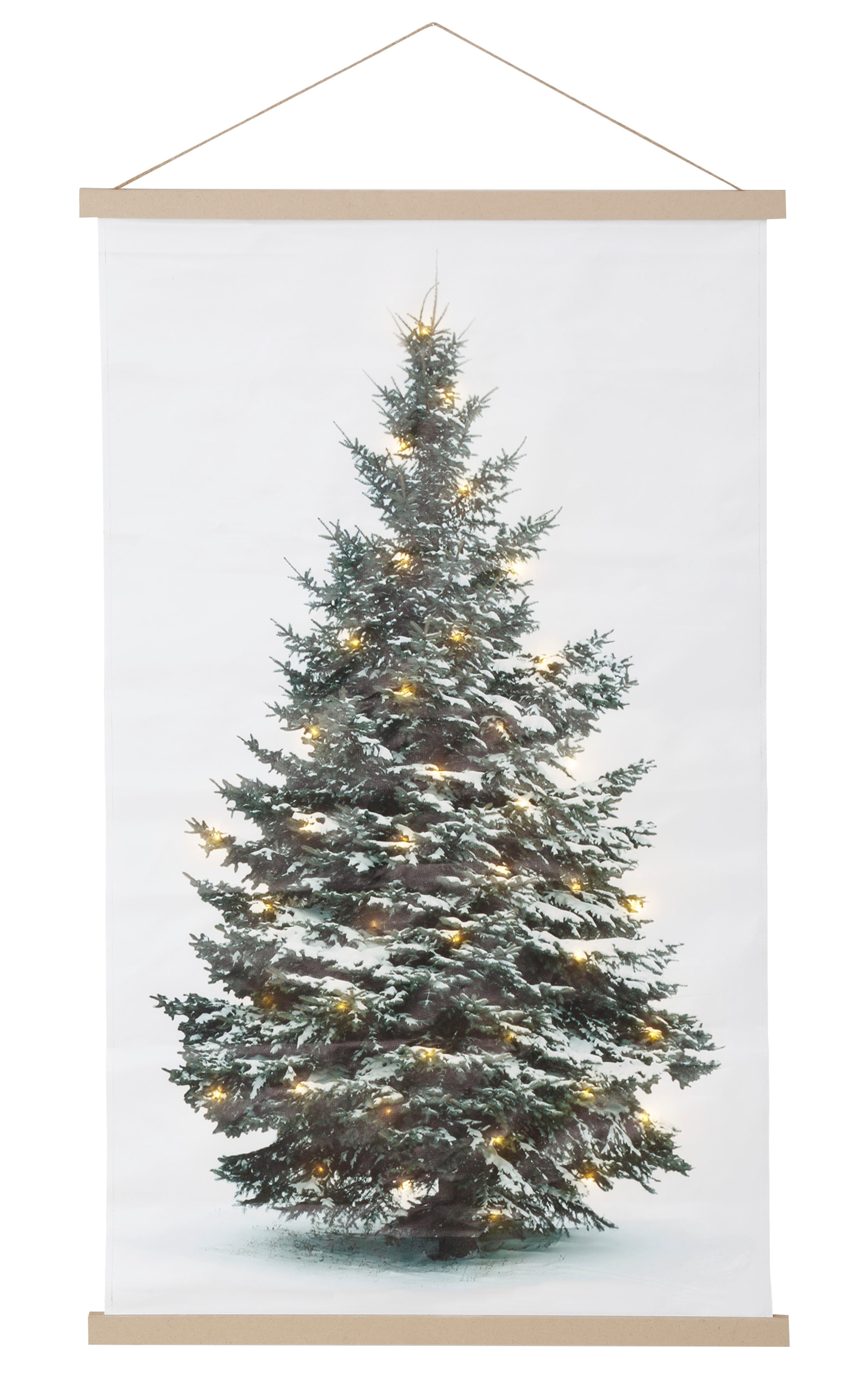 Home affaire LED-Bild »Wandbehang, Weihnachtsdeko« Weihnachten 1 Stk. tlg. Höhe ca. 107 cm