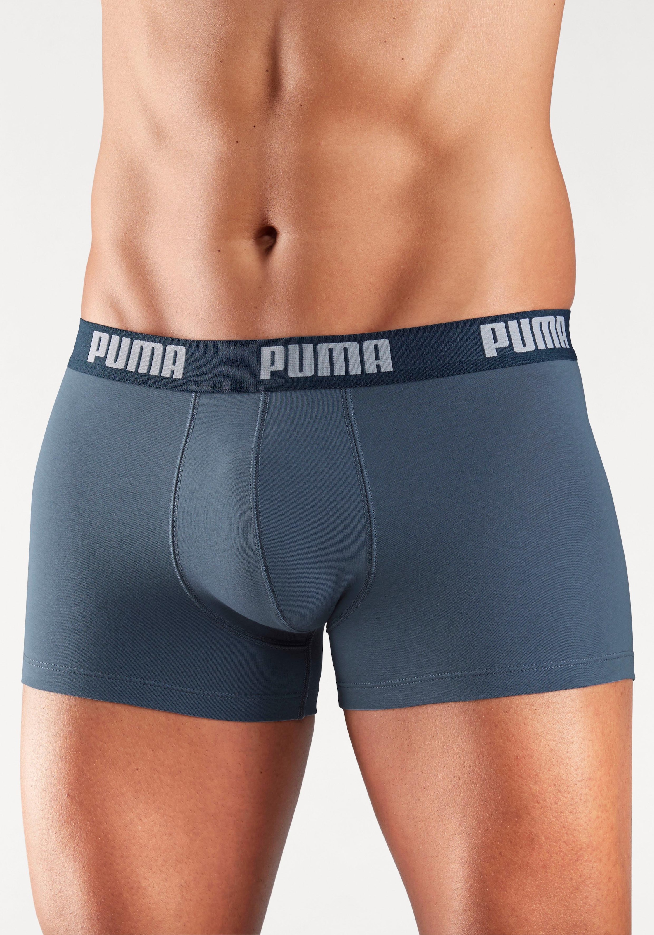 PUMA Hipster, (Packung, 3er-Pack), mit markantem Logo-Bund