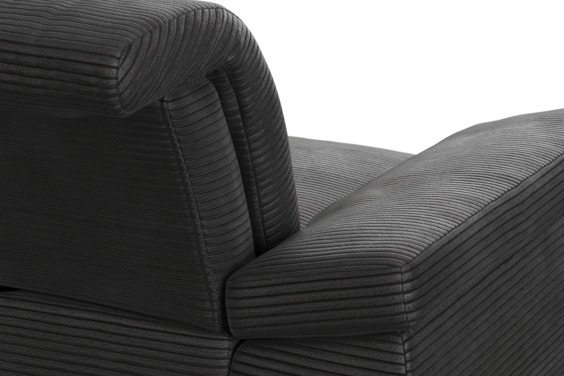 sit&more Ecksofa »Cabana L-Form«, Recamiere, wahlweise mit Sitztiefen-, Armlehnen- und Kopfteilfunktion