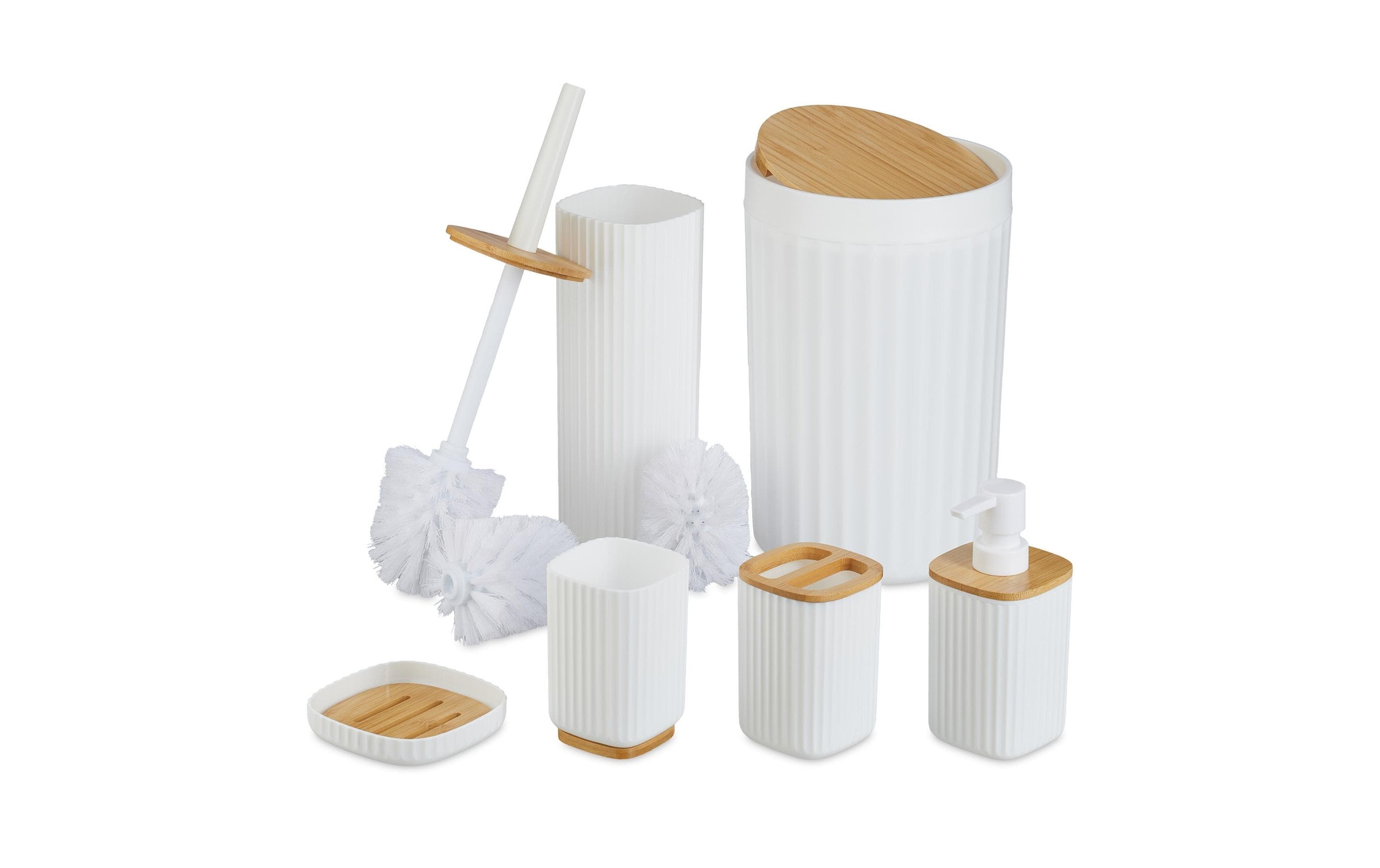 Image of relaxdays Badaccessoire-Set "6-teilig"