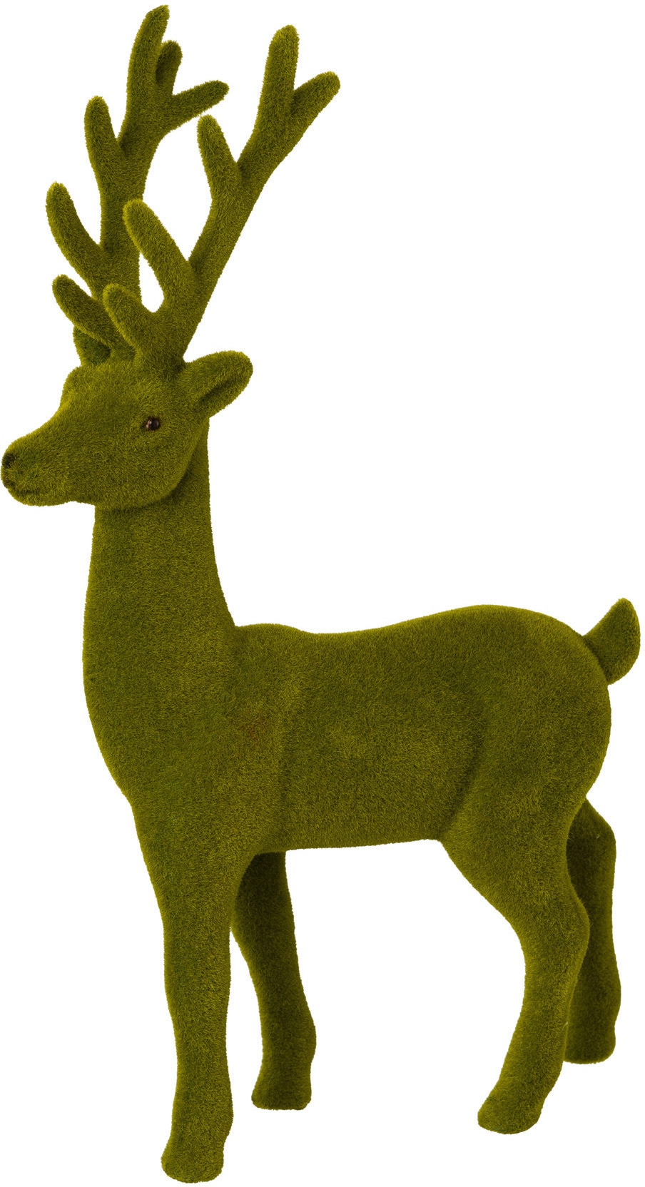 feiner Höhe günstig Weihnachtsfigur deco 29 Creativ mit kaufen cm »Hirsch, Samtoberfläche, Weihnachtsdeko«, Dekofigur