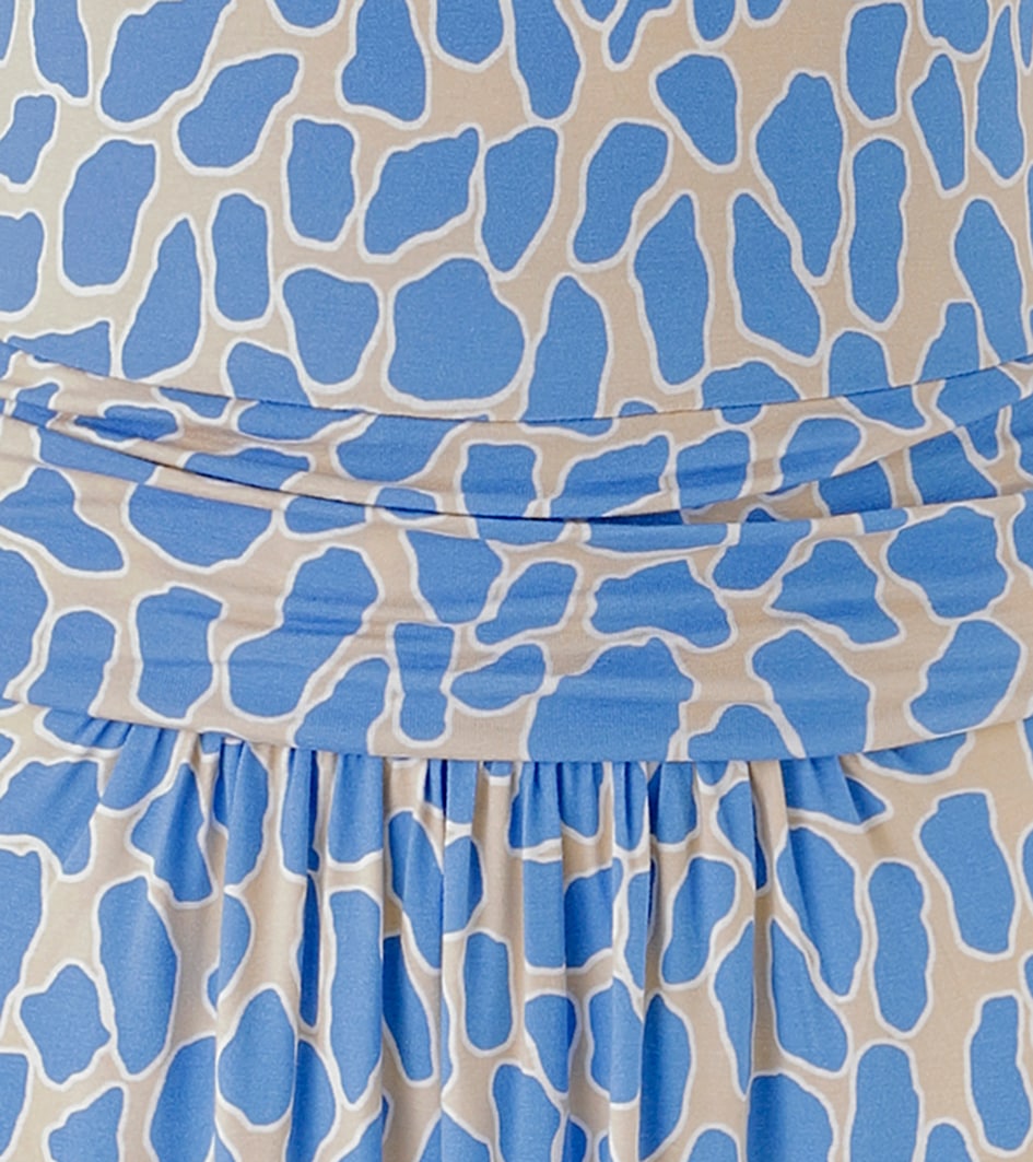 Aniston SELECTED Robe en jersey mit gerafftem Bund in der Taille - NEUE KOLLEKTION