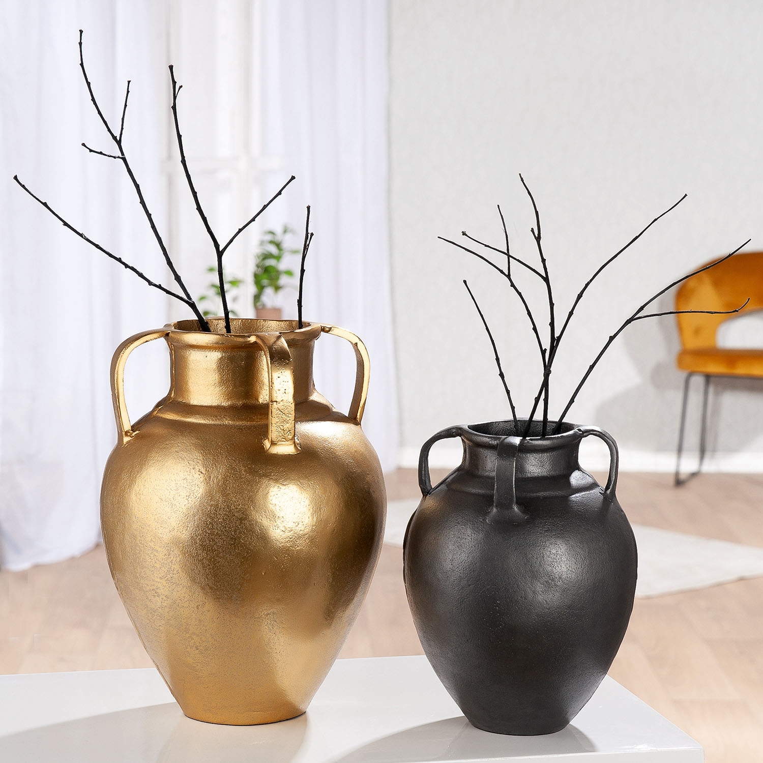 GILDE Vase de table »Vase Antigua mit 4 Henkel«