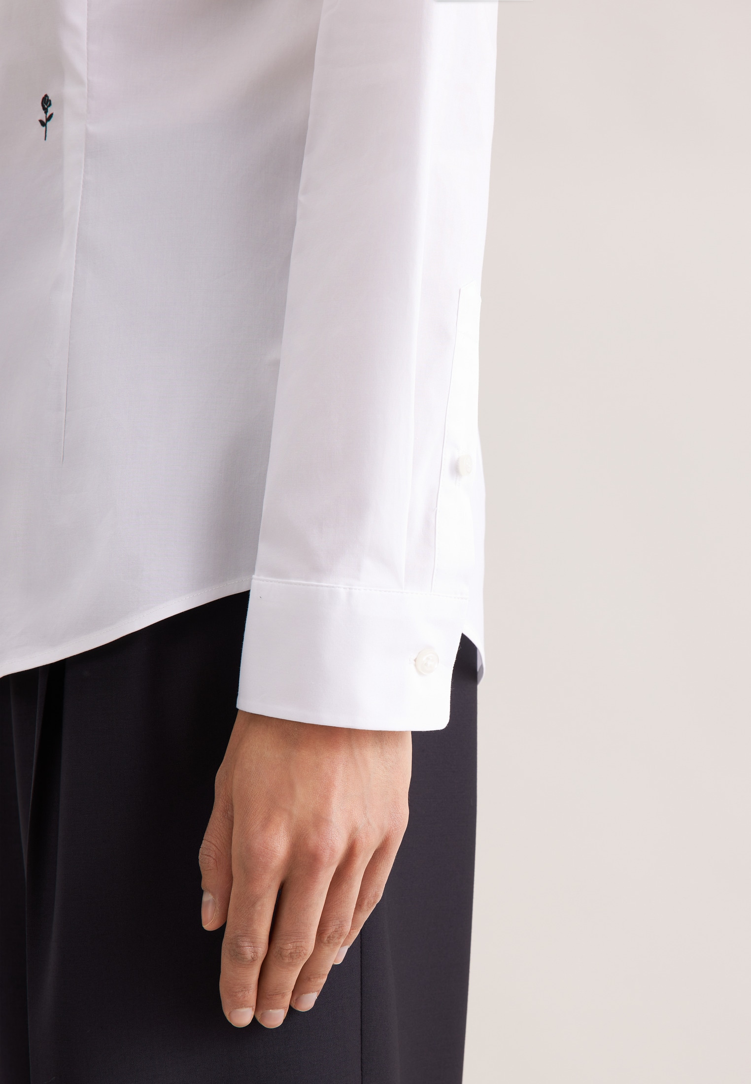 seidensticker Hemdbluse 1/1 Kragen Uni