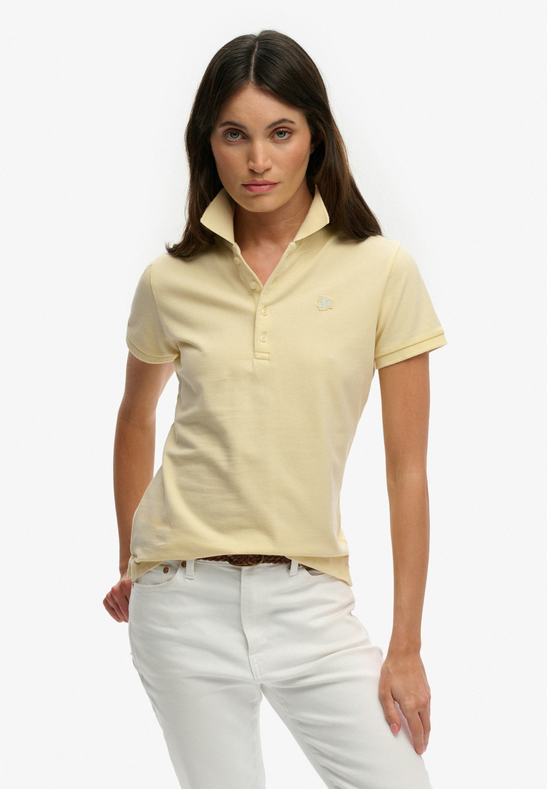 Superdry Poloshirt »HERITAGE SLIM FIT POLO« mit klassischem Polokragen, aus Baumwollmischung, in Single Jersey