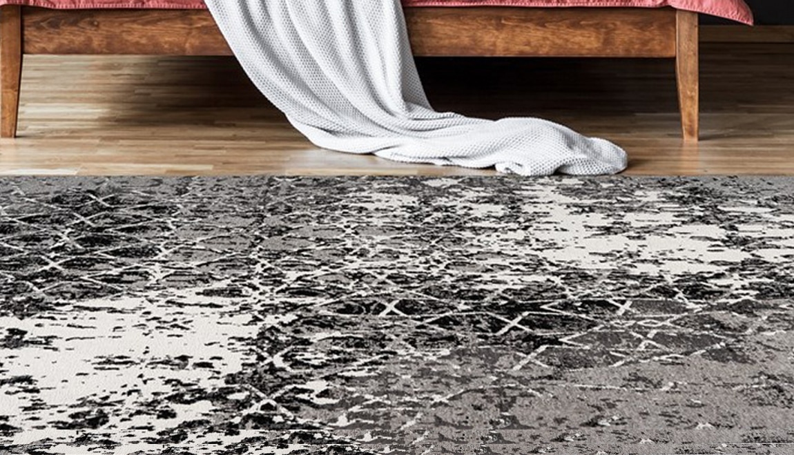 Image of Arte Espina Teppich "Iglesia 100" rechteckig 10 mm Höhe Jacquard-Teppich, dezente Farbwahl, Rücken aus 100 % Baumwolle