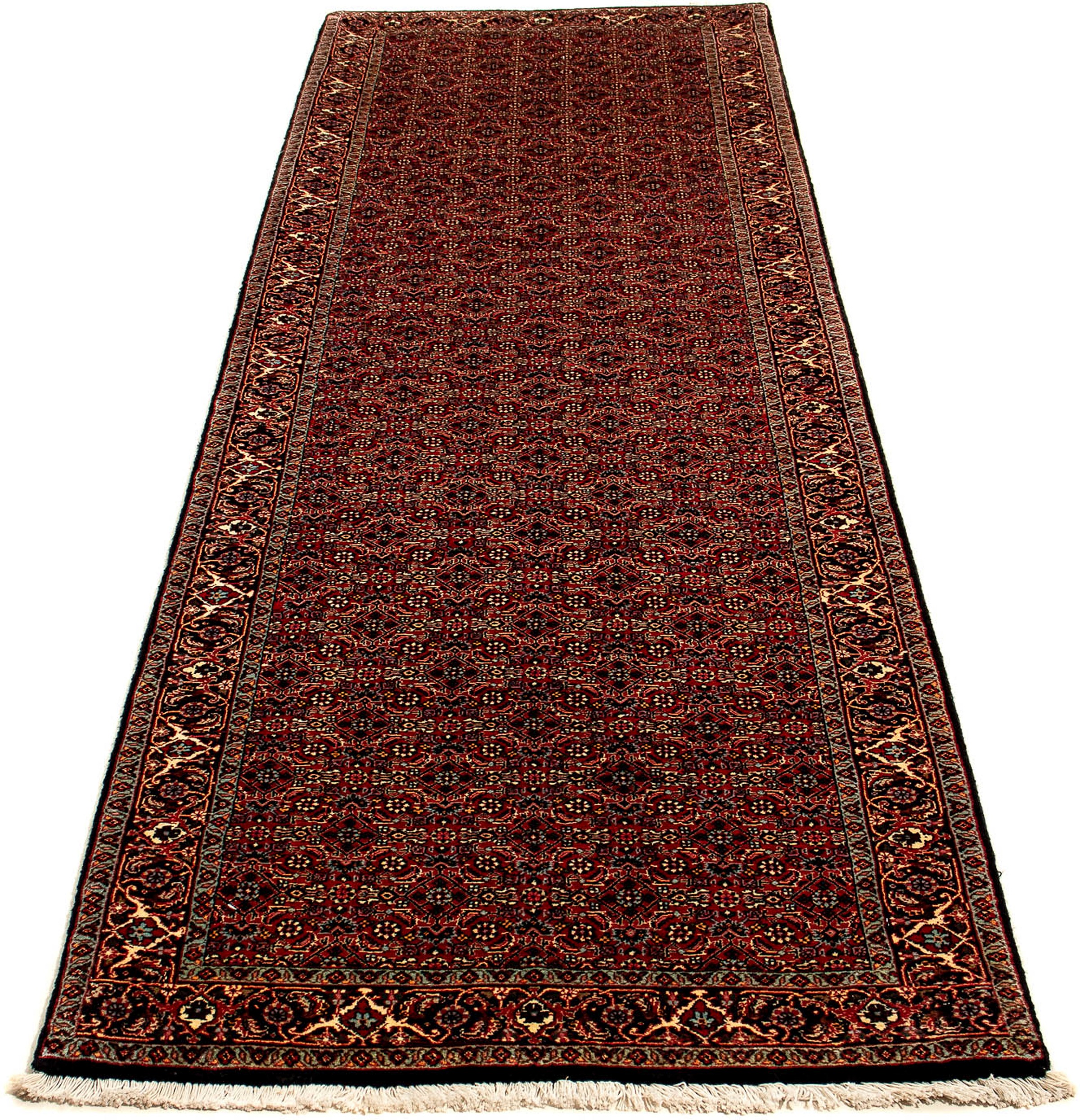 Image of morgenland Orientteppich »Perser - Bidjar - 305 x 86 cm - mehrfarbig«, rechteckig, 15 mm Höhe, Wohnzimmer, Handgeknüpft, Einzelstück mit Zertifikat bei Ackermann Versand Schweiz