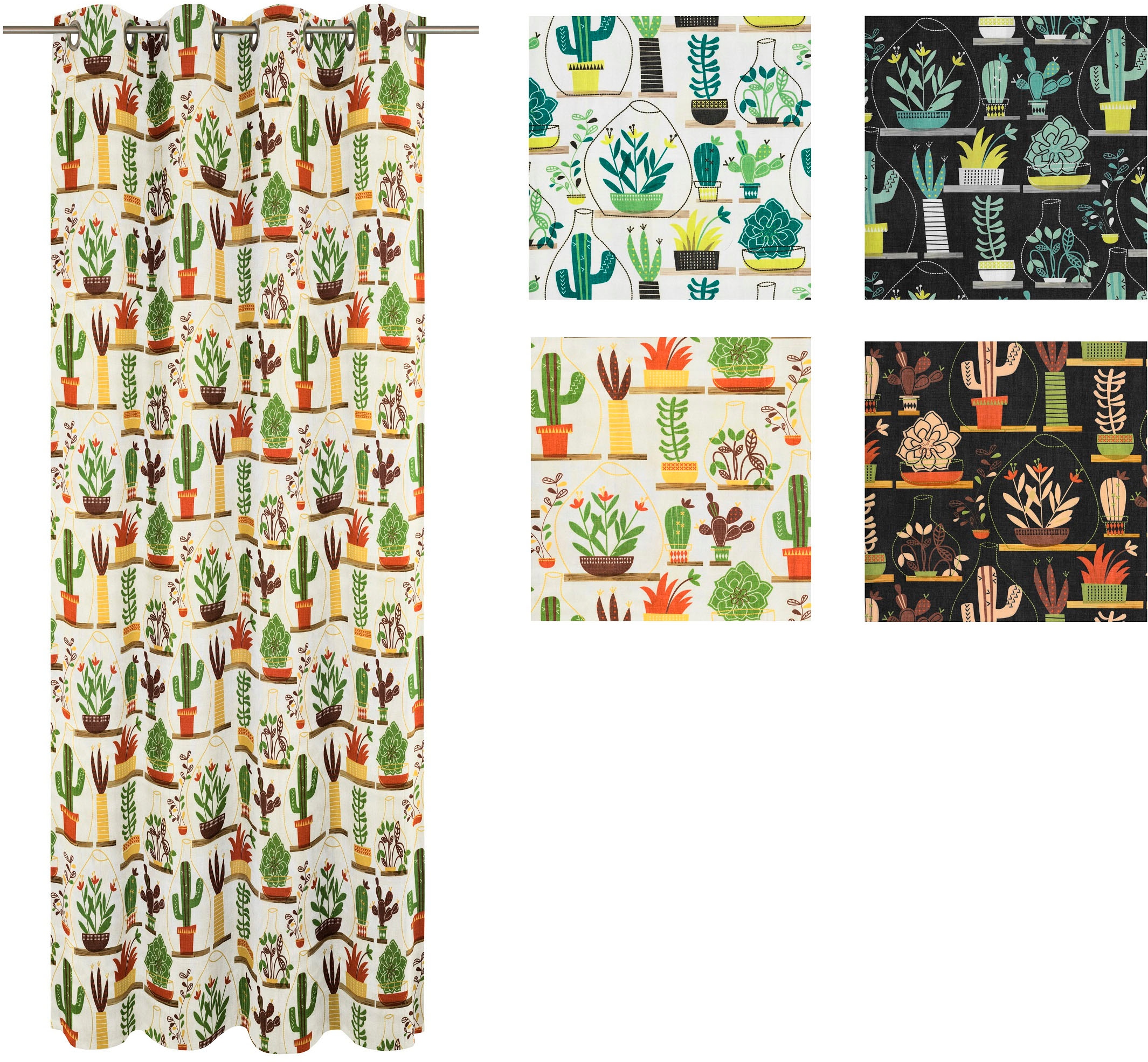 Wirth Vorhang »Oakham« Ösen 1 Stk. tlg.