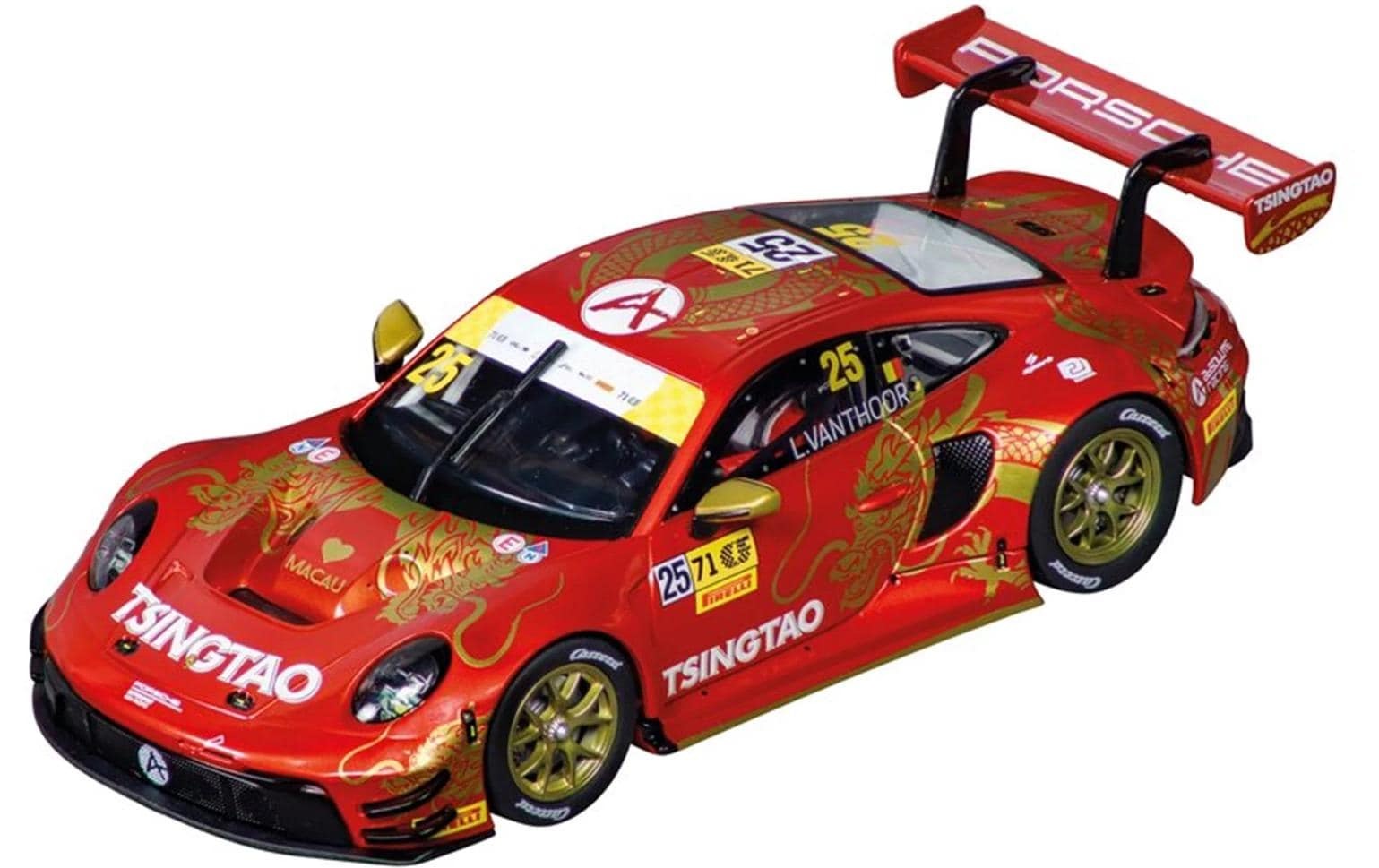 Carrera® Rennbahn-Auto »Porsche 911 GT3 R No.25« Licht, Rücklicht