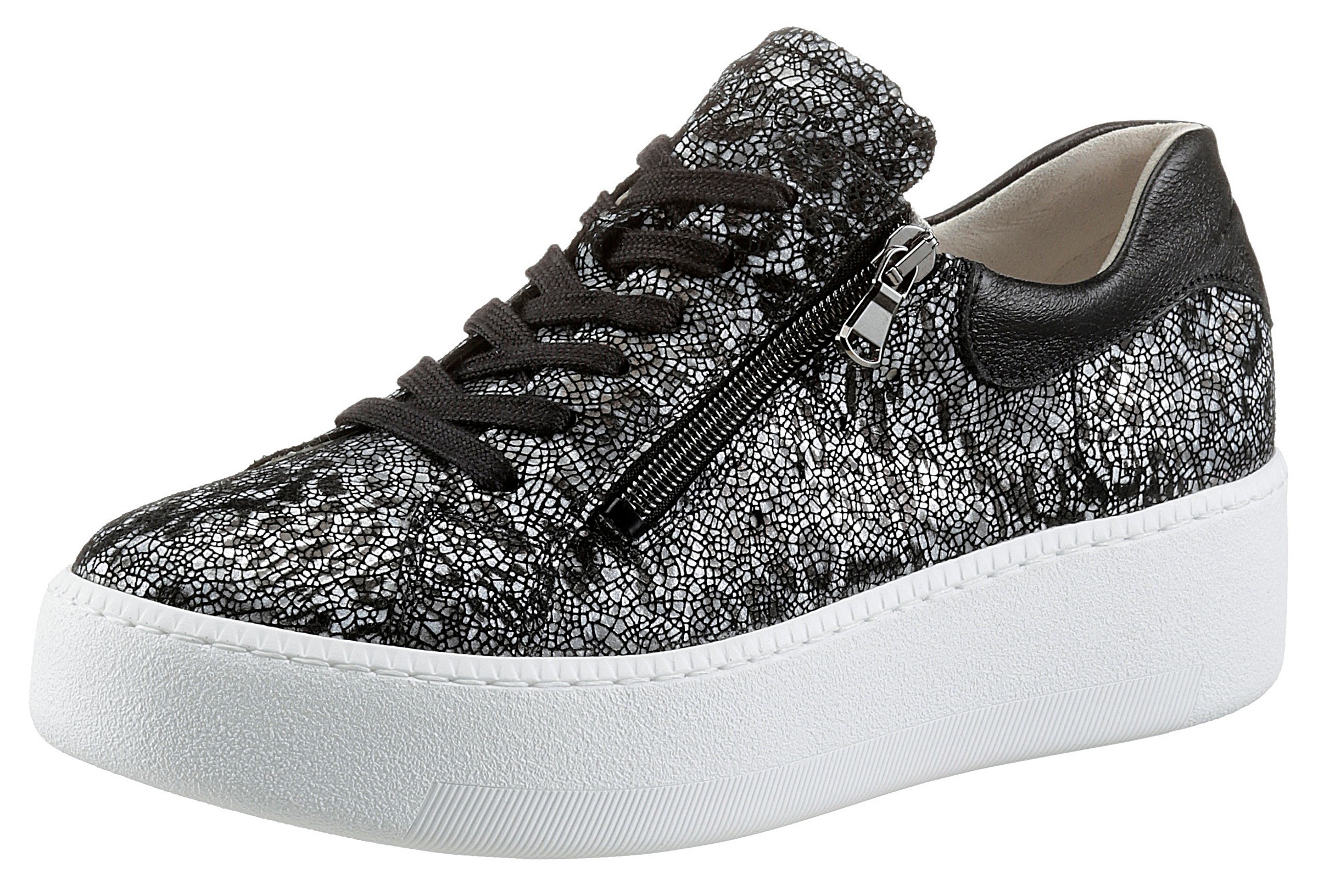 Image of Waldläufer Plateausneaker »H-NICKY«, in trendiger Crack-Optik, H-Weite bei Ackermann Versand Schweiz