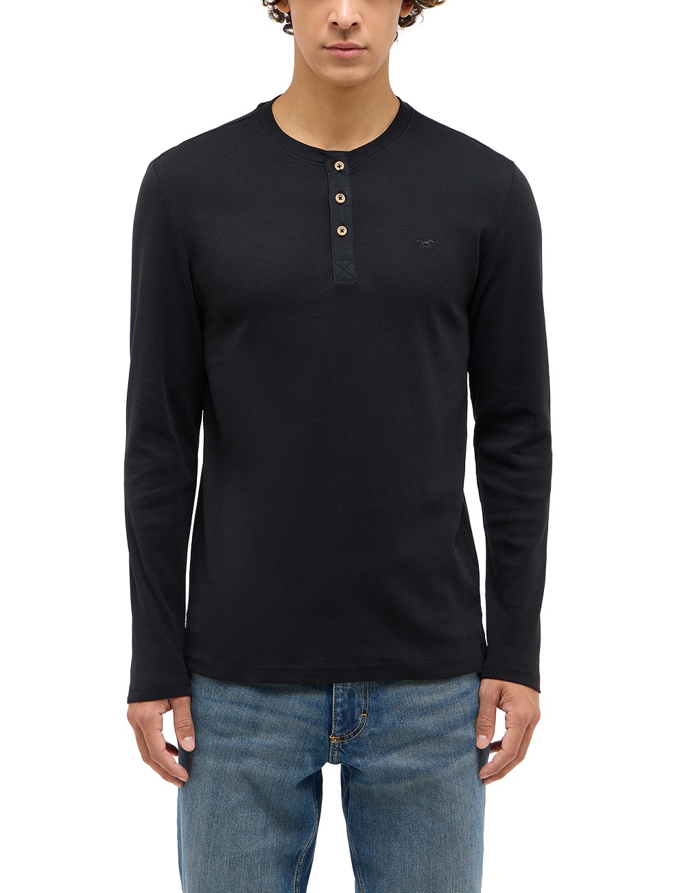 Image of MUSTANG Langarmshirt "Herren Style Arminto"