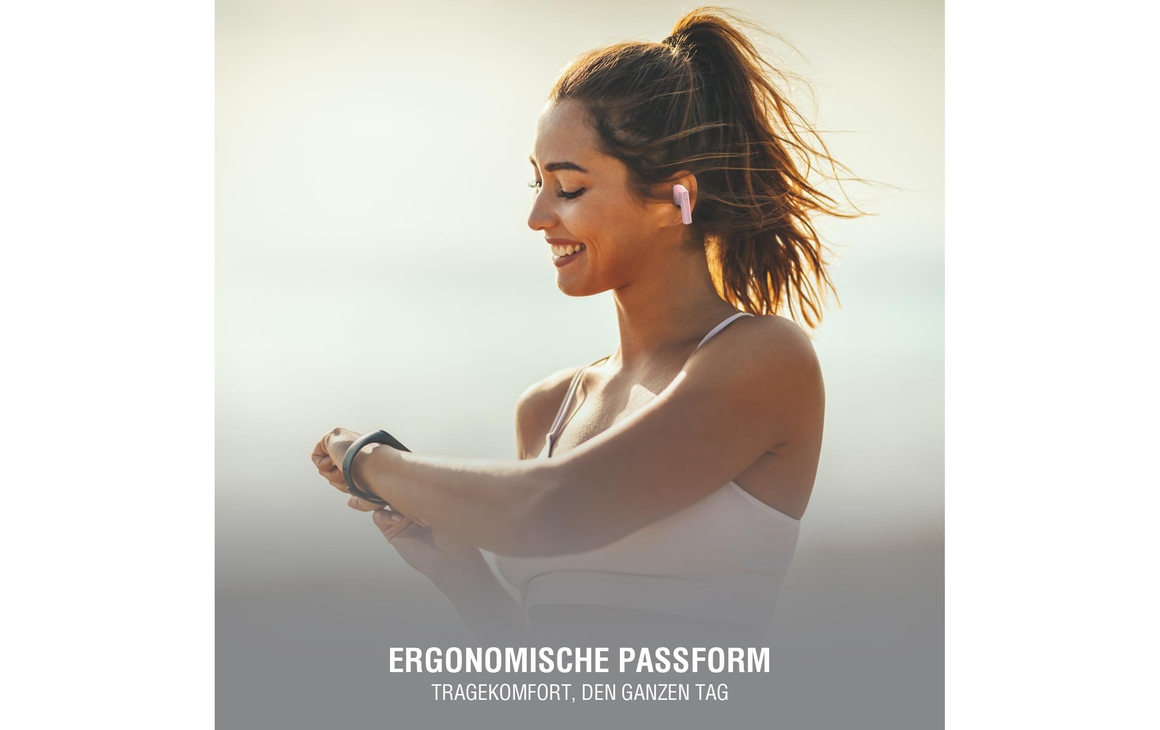 4smarts In-Ear-Kopfhörer »SkyBuds 2 ENC«, Active Noise Cancelling (ANC)