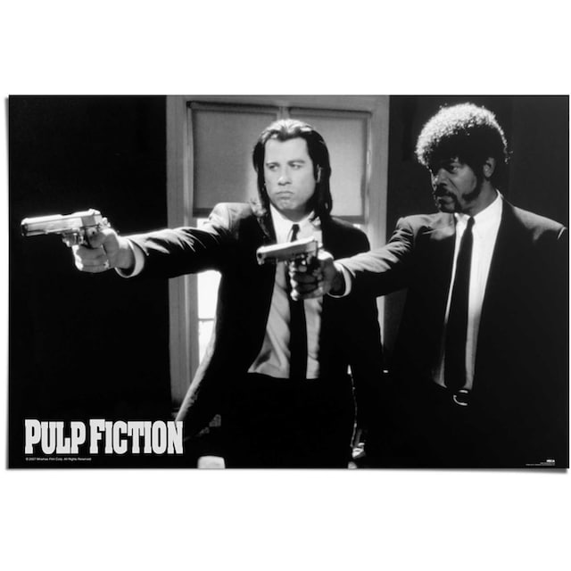 ♕ Reinders! Poster »Pulp Fiction Schwarz/weiss«, (1 St.) versandkostenfrei  auf