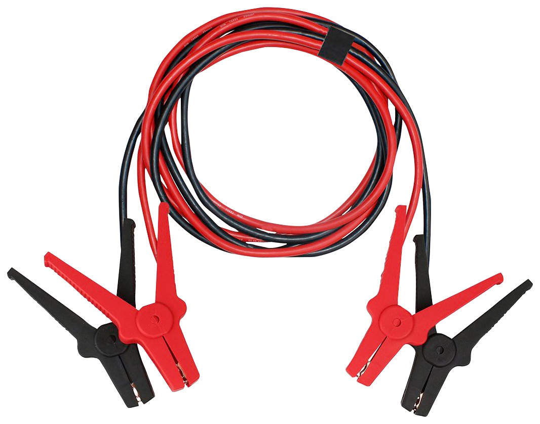 Image of APA Starthilfekabel 3 cm Alu-Star, CCA-Kabel mit Startcontrol, 3 m