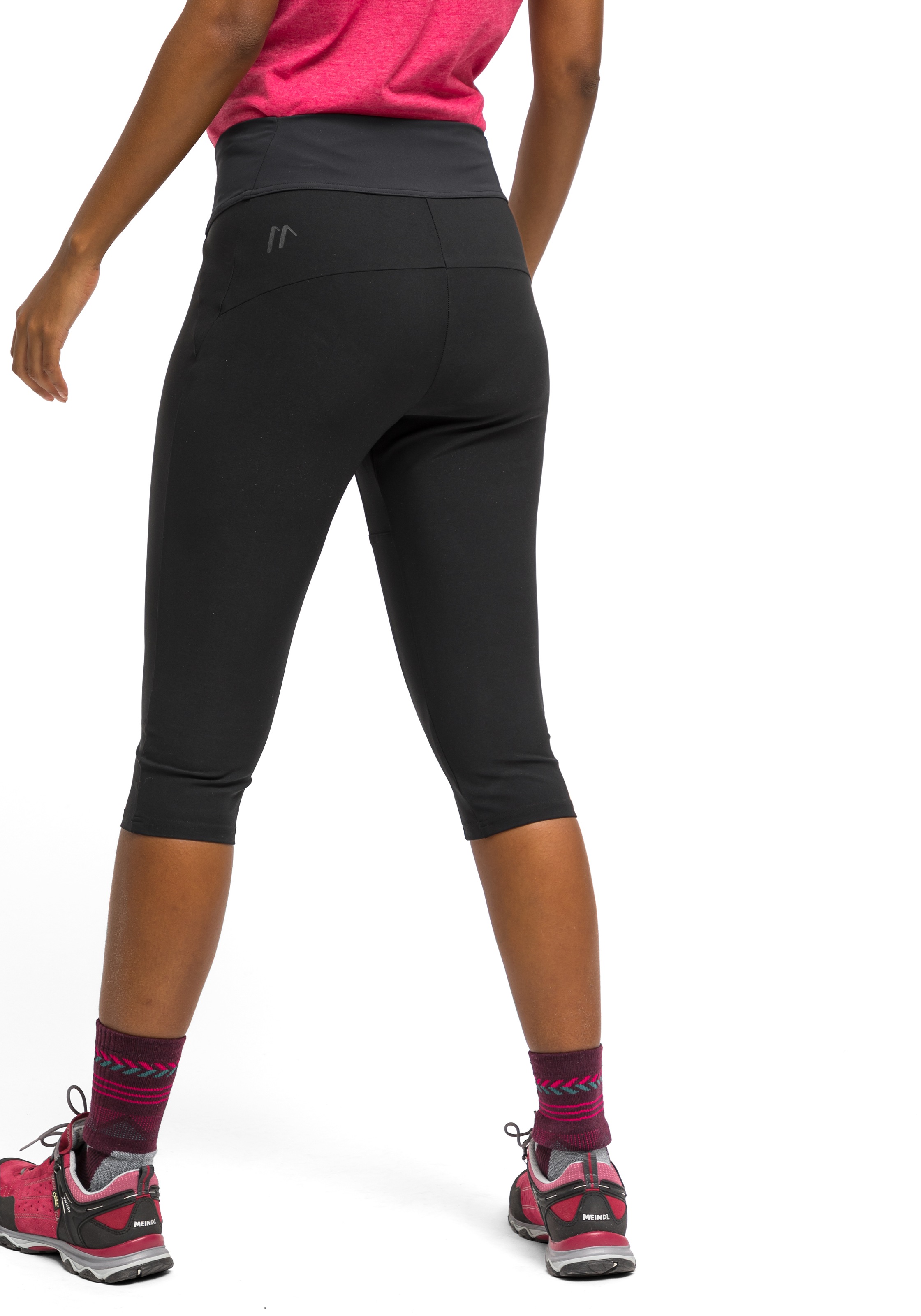 Maier Sports Caprihose »Ophit Capri 2.0«, Bequeme Outdoortights in Capri-Länge