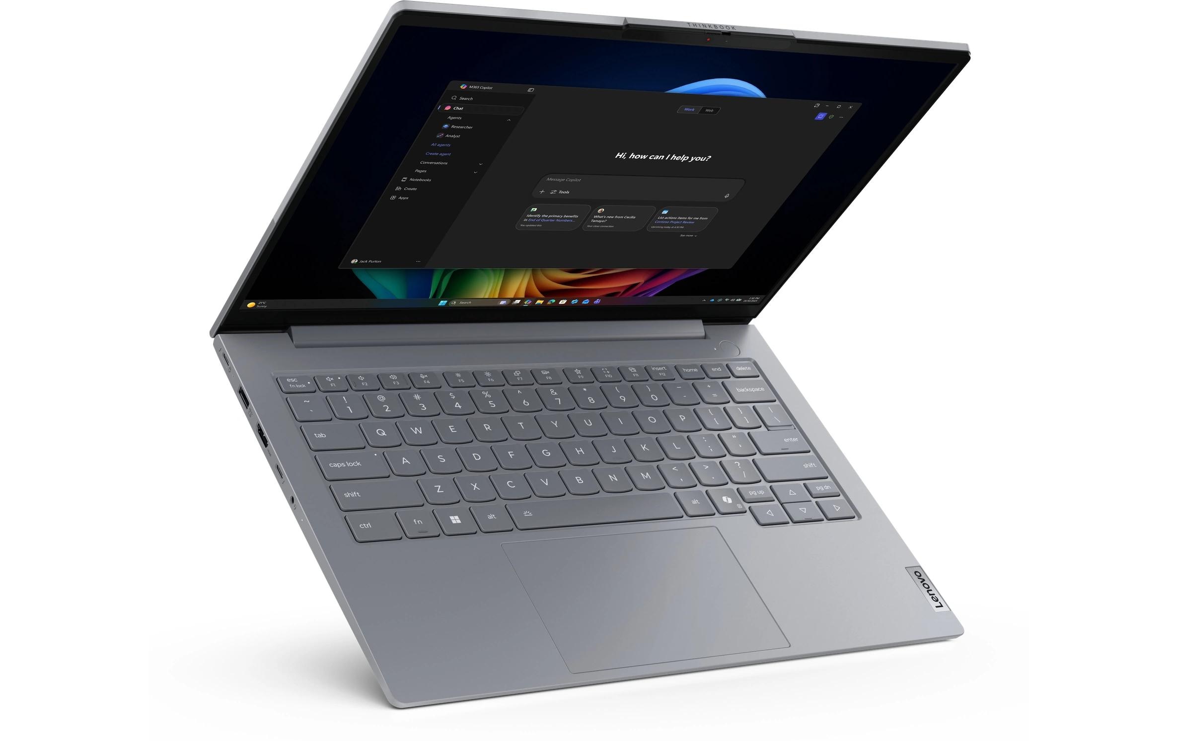 Lenovo Business-Notebook »14 G9 IPL Copilot+ PC« / 14 ″ Intel Core Ultra 5 Integrierte NPU (Neural Processing Unit)