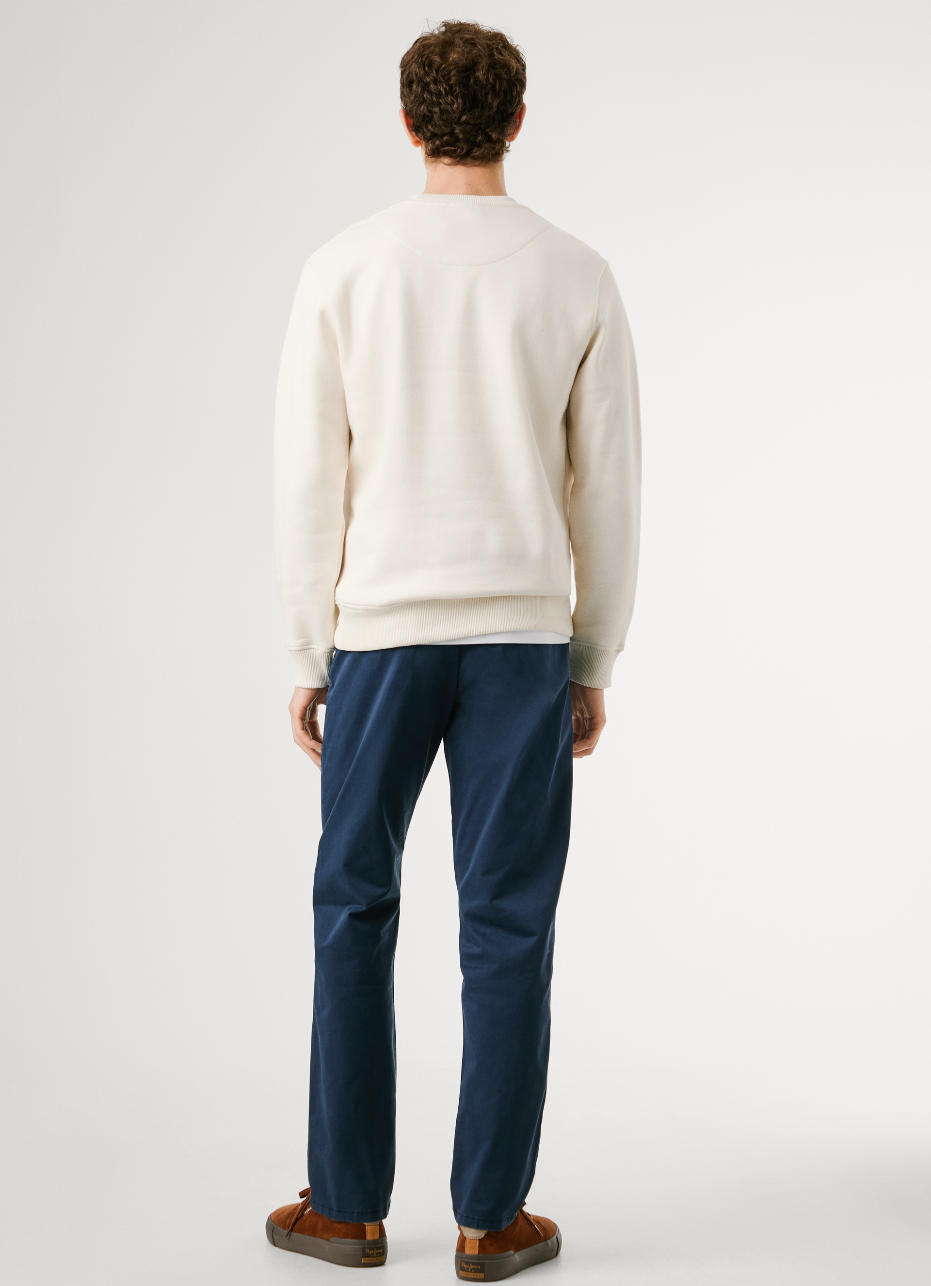 Pepe Jeans Sweatshirt »MACBETH PLAIN CREW« Regular Fit mit Rundhals