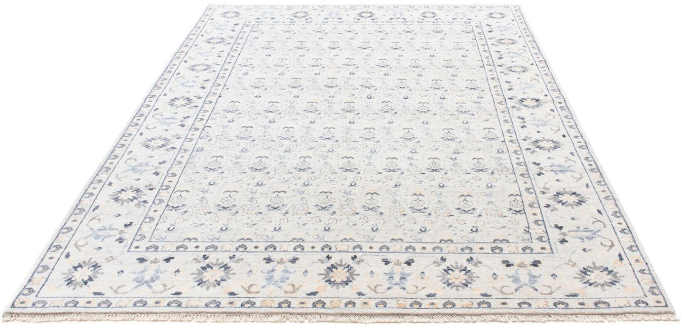 Image of morgenland Designteppich »Designer Bordüre Grigio 233 x 173 cm«, rechteckig, 0,8 mm Höhe, Unikat mit Zertifikat bei Ackermann Versand Schweiz