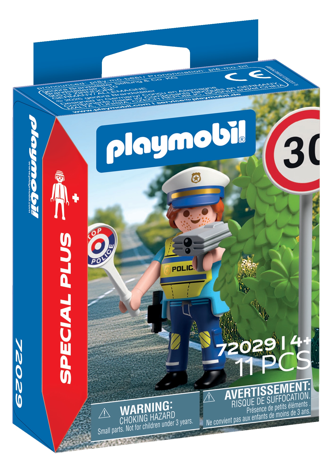Playmobil® Jeu de construction »Special Plus Polizist mit Radar (72029), Life«