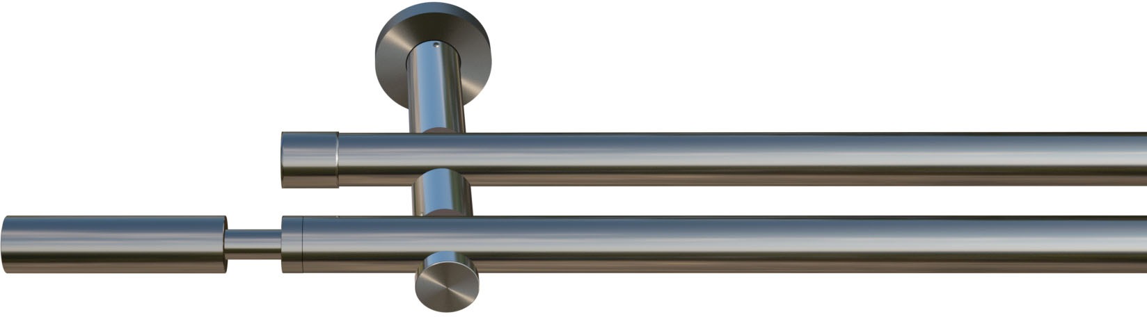 Image of indeko Gardinenstange »Pretoria«, 2 läufig-läufig, Wunschmasslänge bei Ackermann Versand Schweiz