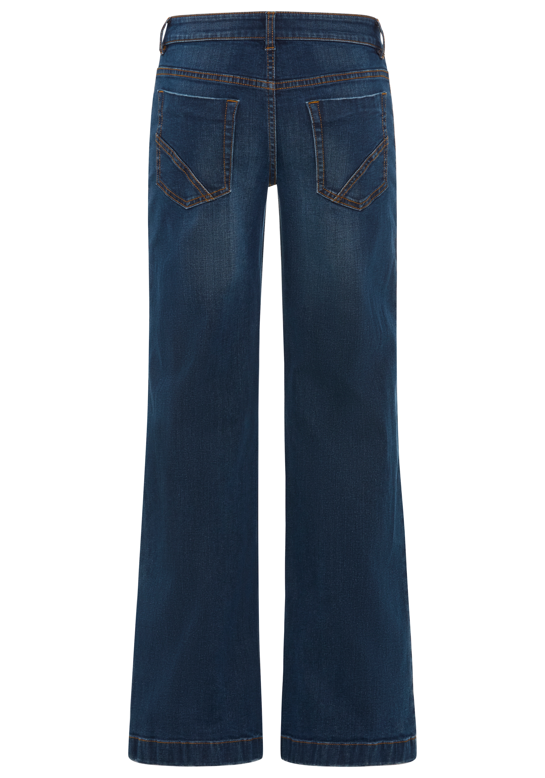 Arizona Jeans large »mit modischem Beinverlauf« coupe jambe droite, longueur cheville, taille normale