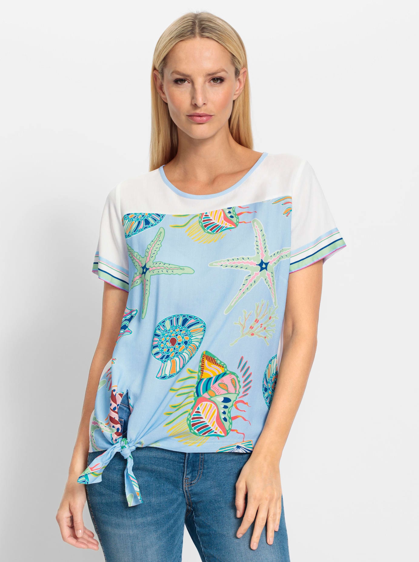 heine Druckbluse