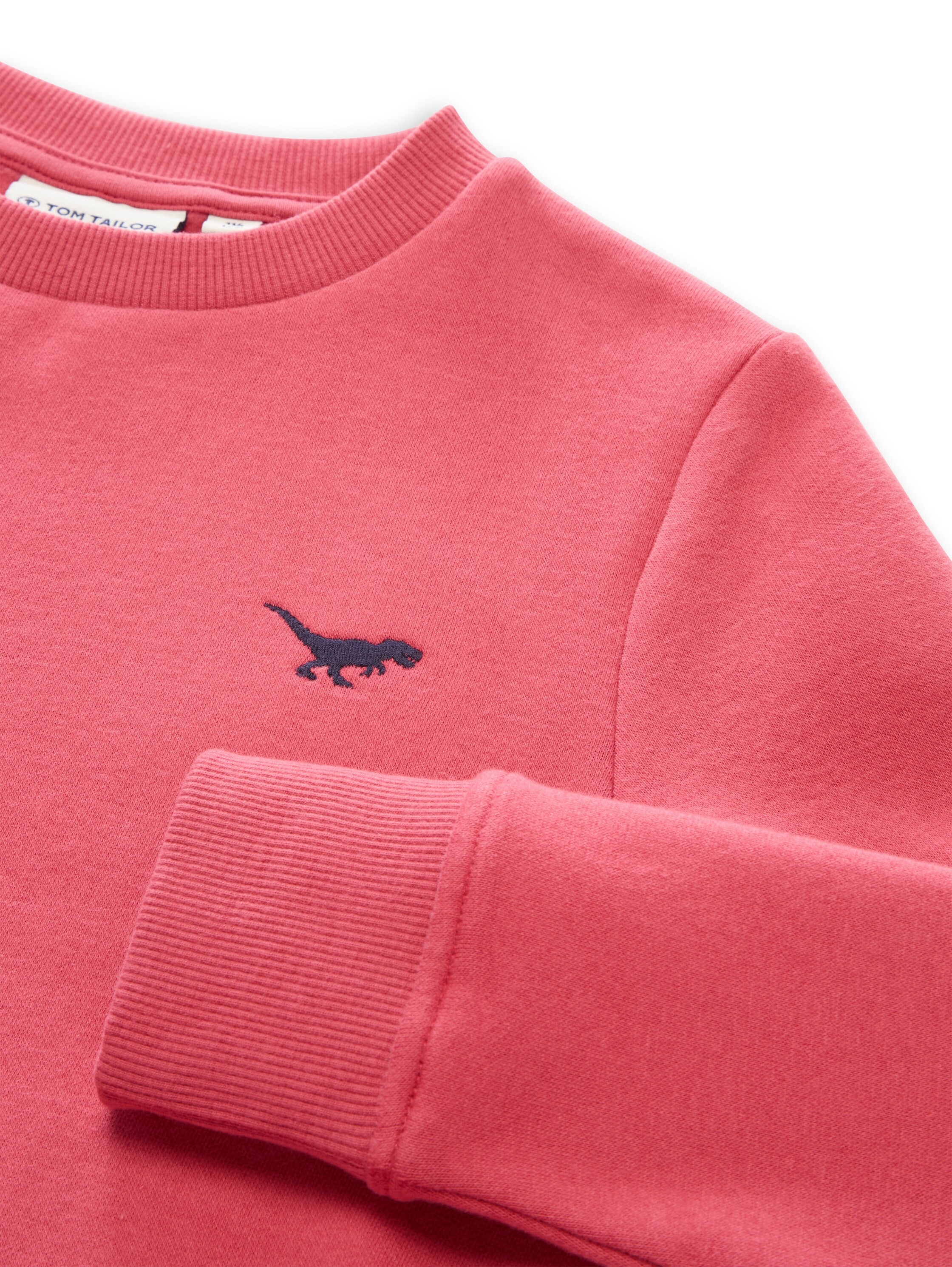 TOM TAILOR Sweat-shirt , avec broderie logo

