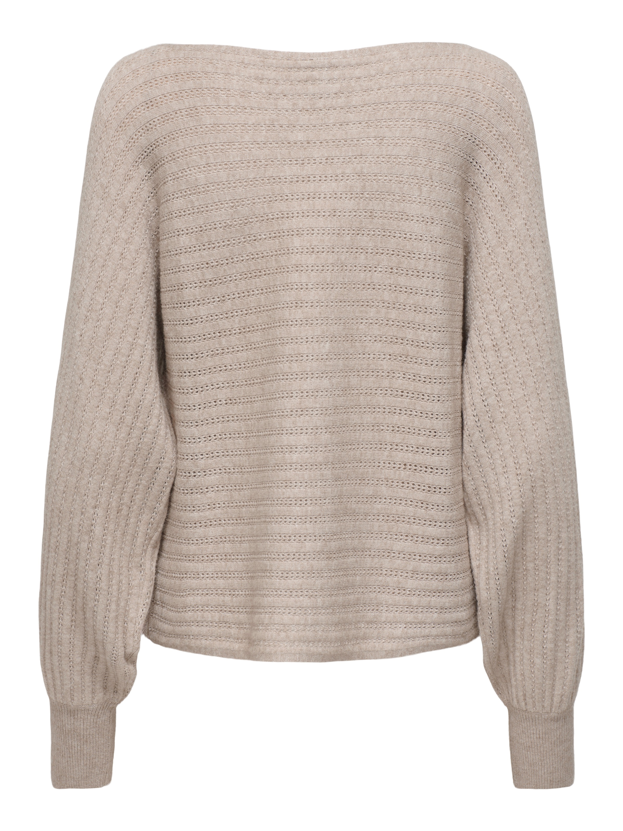 ONLY Strickpullover »ONLIBI LS BOATNECK STRUC PULLOVER EX KNT«