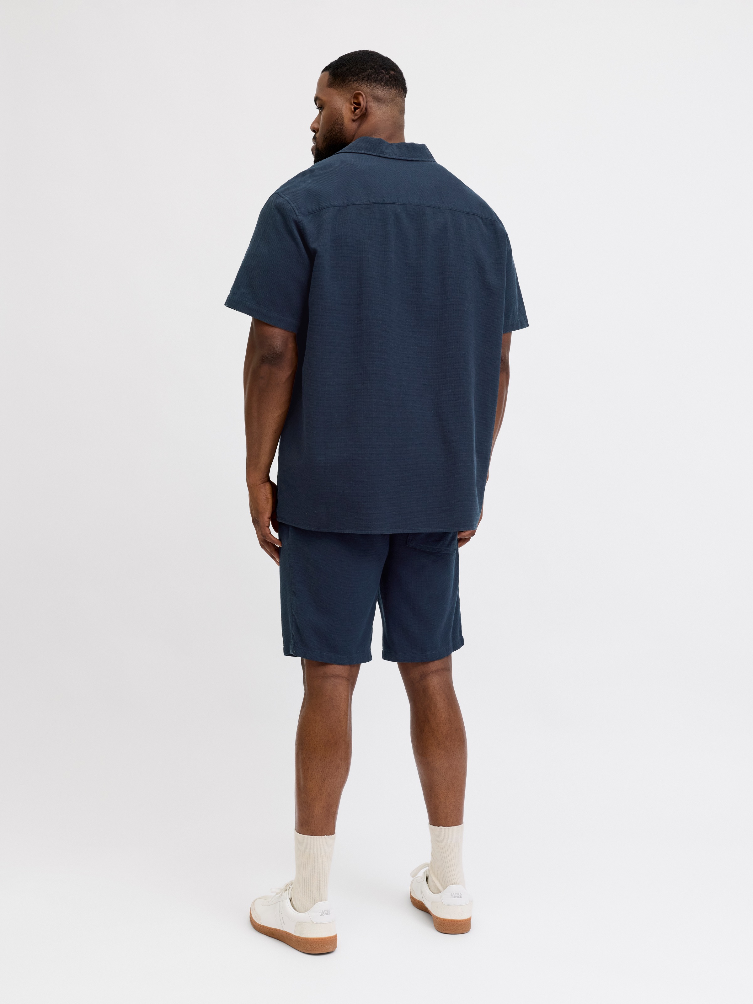 Jack & Jones PlusSize Pantalon de jogging »JPSTJAIDEN WAFFLE RESORT SHORTS PLS«  avec ceinture élastique