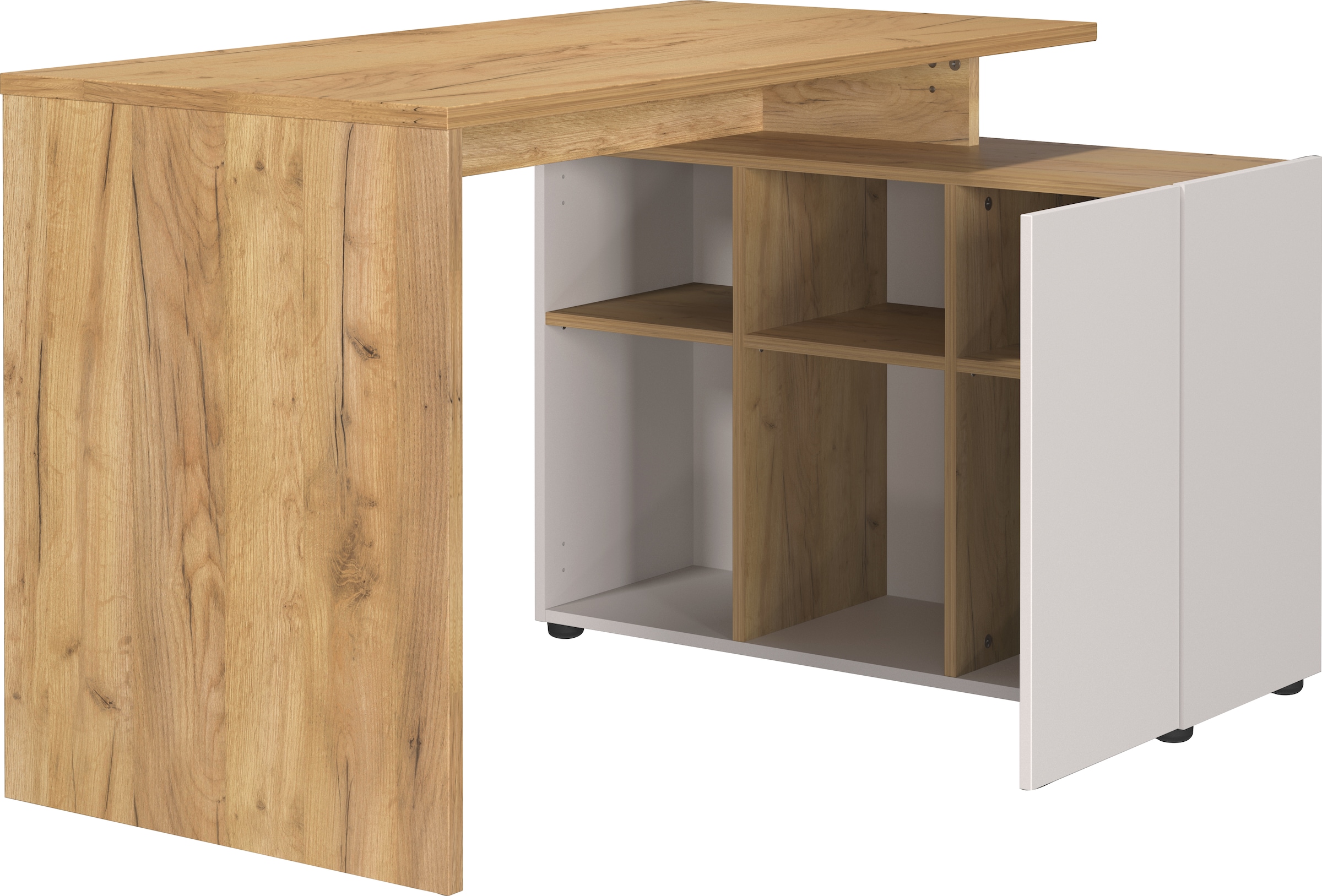 GERMANIA Ensemble de meubles de bureau »Adrano« 3 cuis tlg. mit integriertem Sideboard