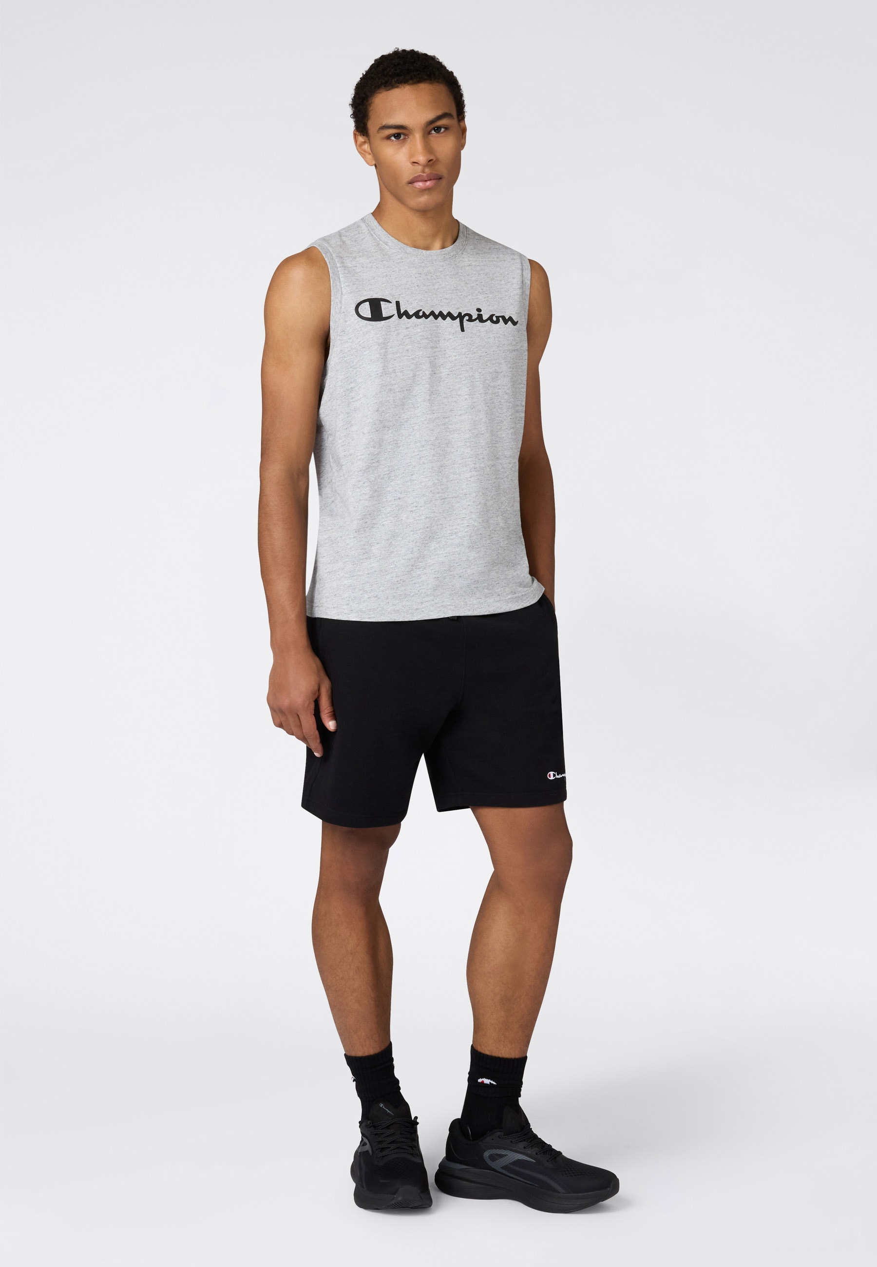 Champion Débardeur »BASICS Sleeveless T-Shirt Large Logo« sportliche Schnittform, sportlicher Stil, mit Rundhalsausschnitt