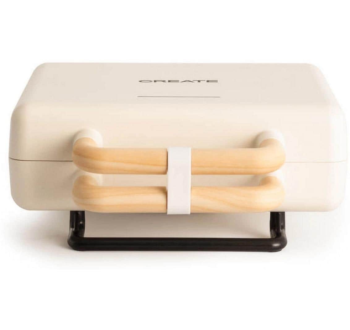 Waffeleisen »Create Stone 3 in 1 Studio Crème«, 800 W