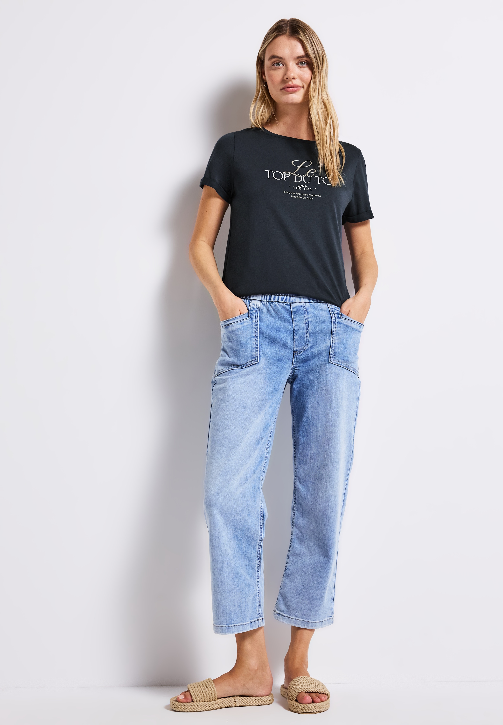 STREET ONE T-Shirt, mit Front-Print