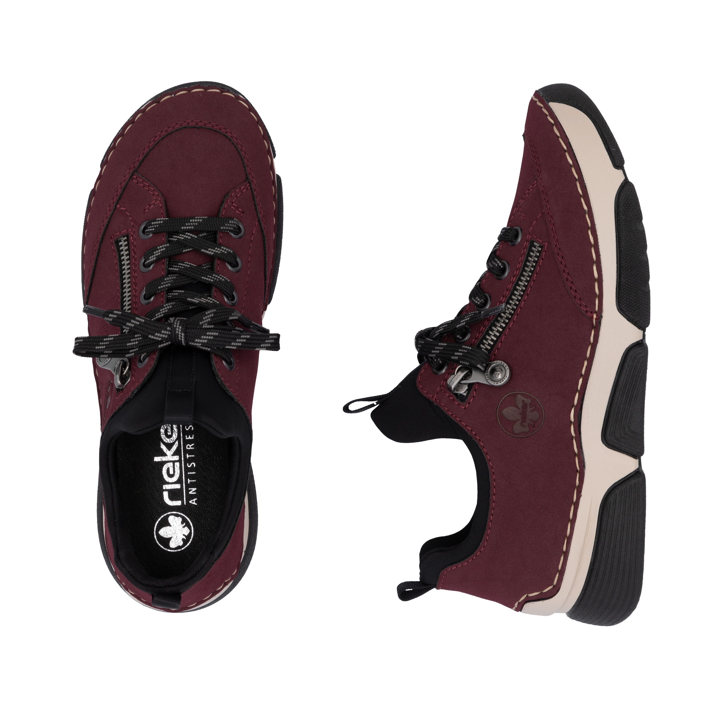Rieker Baskets slip-on  Schlupfschuh, Halbschuh, Freizeitschuh mit weicher Innensohle