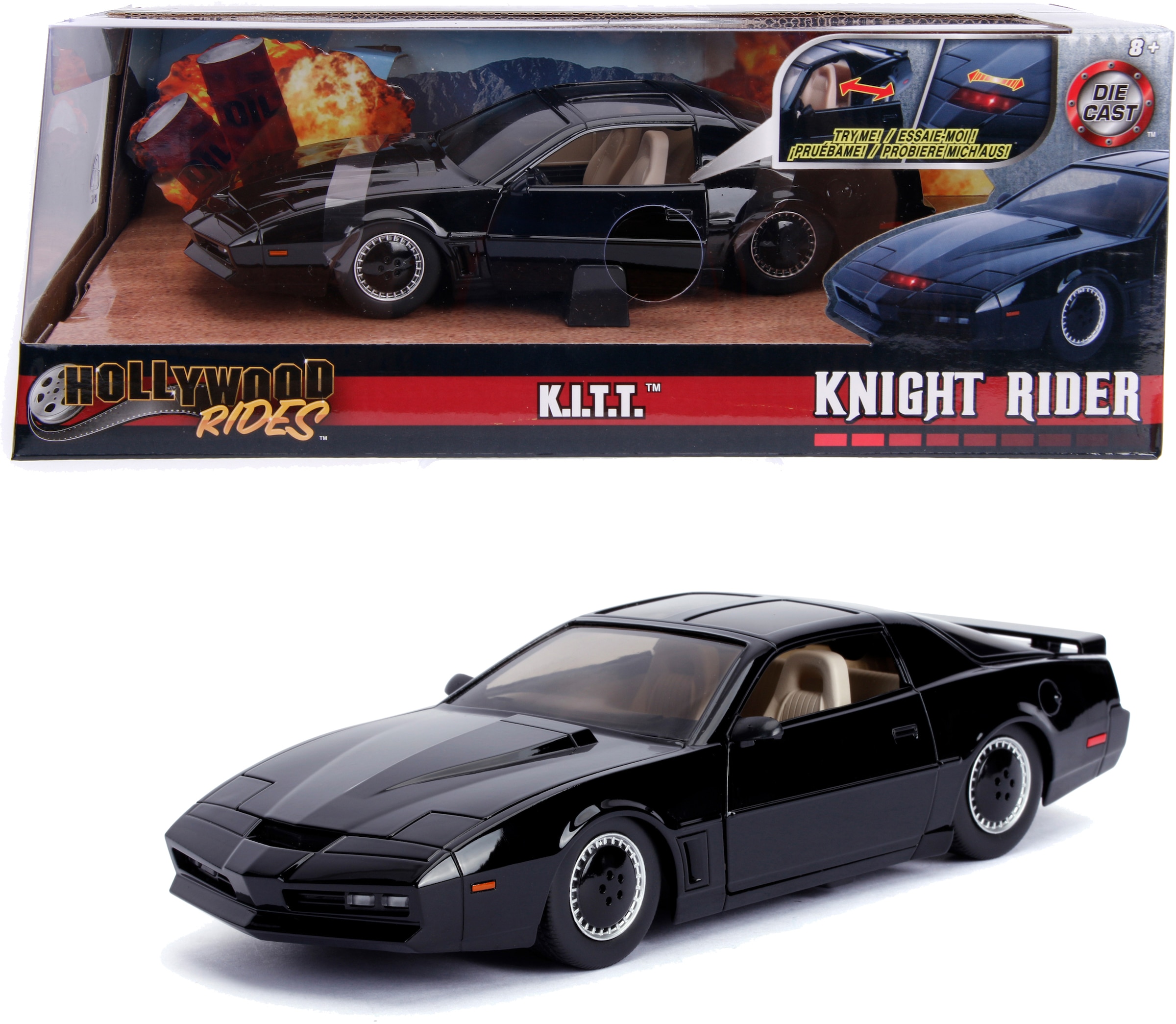 ✌ JADA Spielzeug-Auto »Knight Rider Kitt«, mit Licht Acheter en
