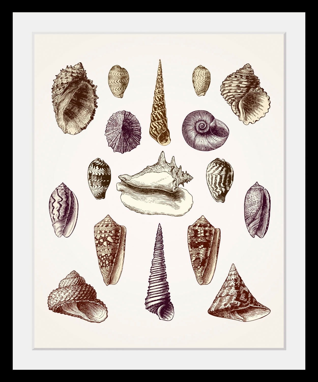 queence Image »Karl« 1 cuis tlg. HD Premium Poster-Druck inkl. Holzrahmen