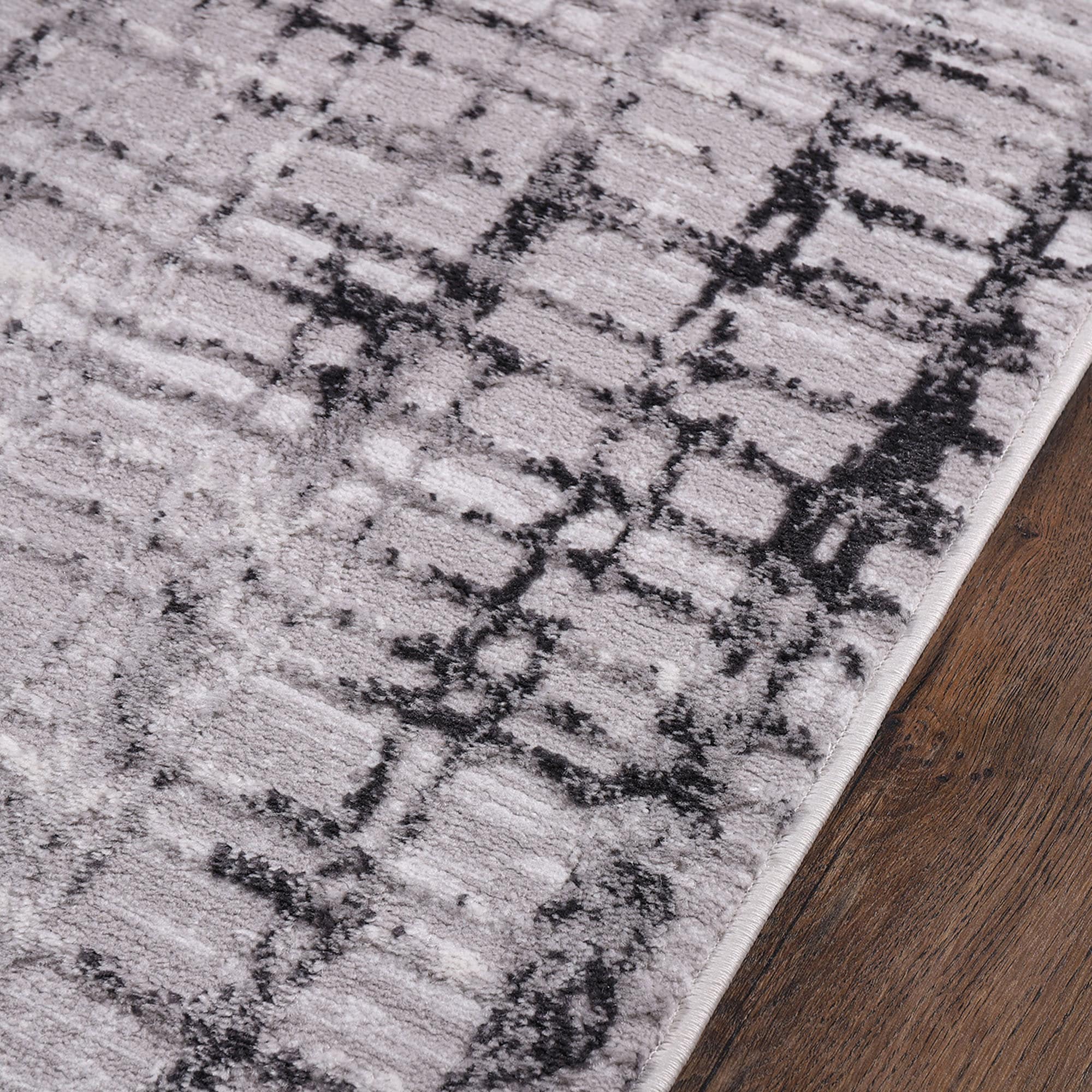Sanat Teppich »Evra 7010«, rechteckig, 22 mm Höhe, Kurzflorteppich mit Hoch Tief Struktur, auch als Läufer, Wohnzimmer
