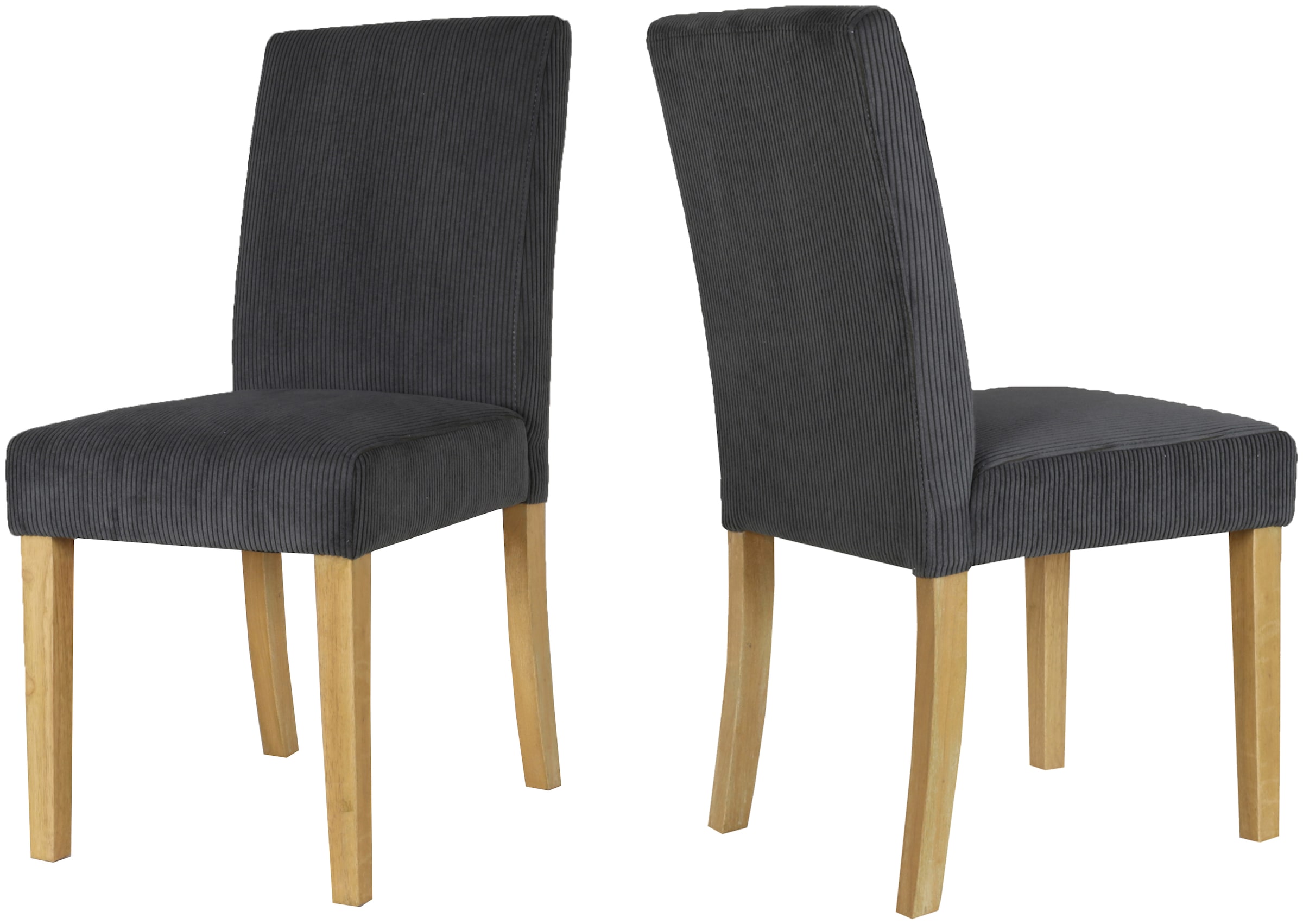 Home affaire Esszimmerstuhl »Winikon, TOPSELLER!, OTTOs Choice«, (Set), 4 St., Cord, Massivholzgestell, moderner Cordbezug, bequem gepolstert