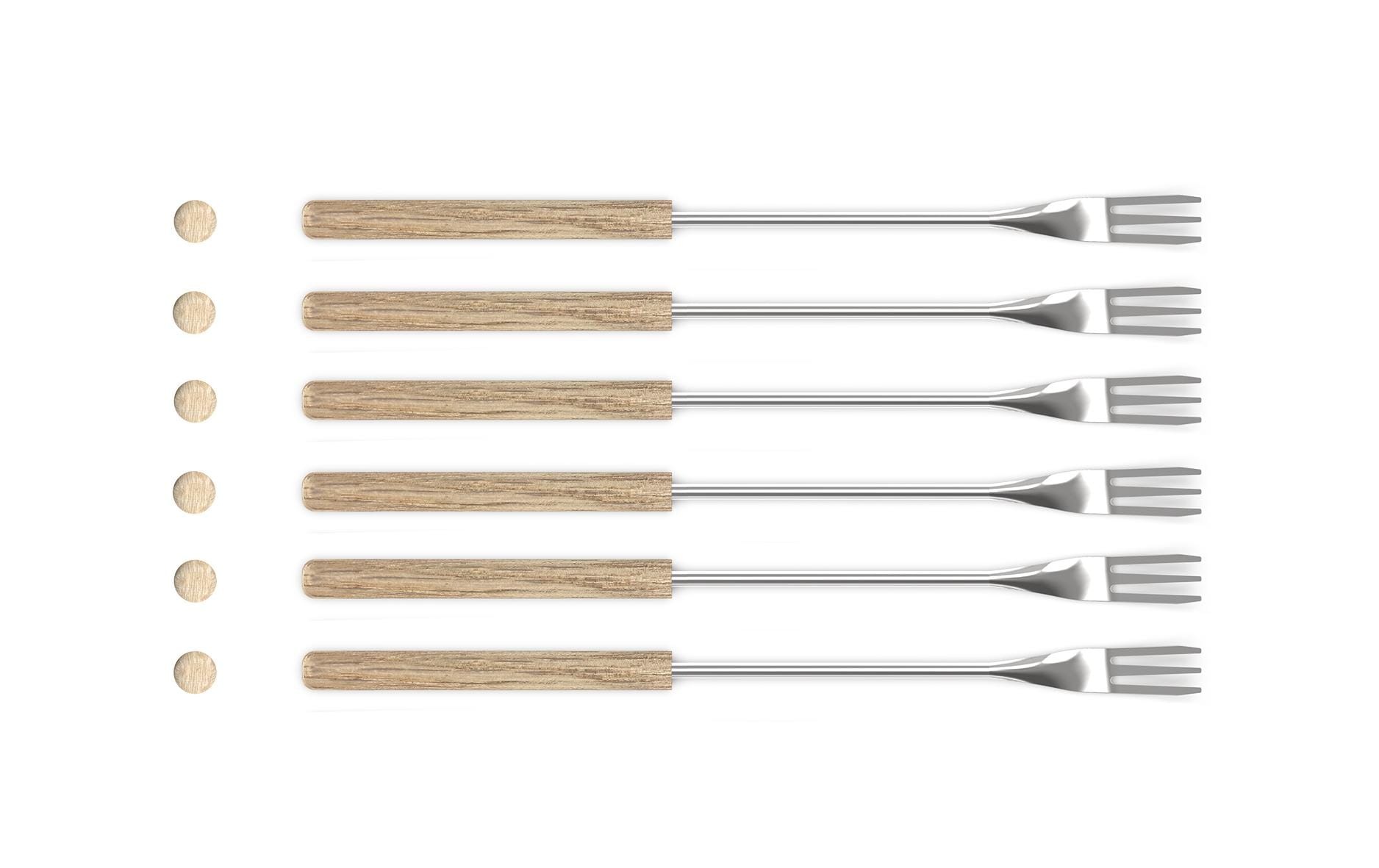 Image of Stöckli Fonduegabel "Käsefonduegabeln Grindelwald 6 Personen"