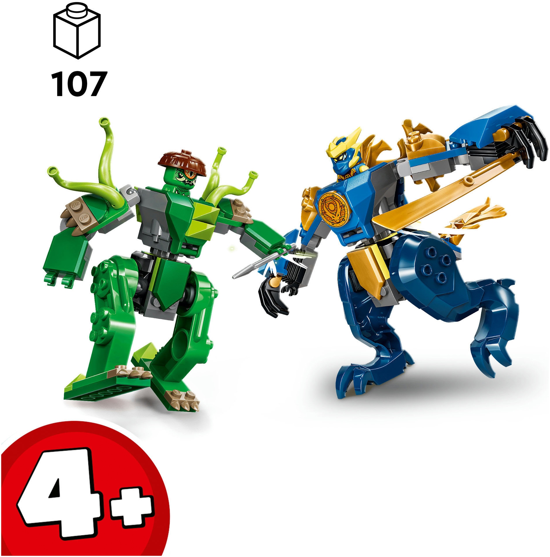 LEGO® Pions de construction »Duell mit Jays Drachen-Mech (71853), LEGO Ninjago«
