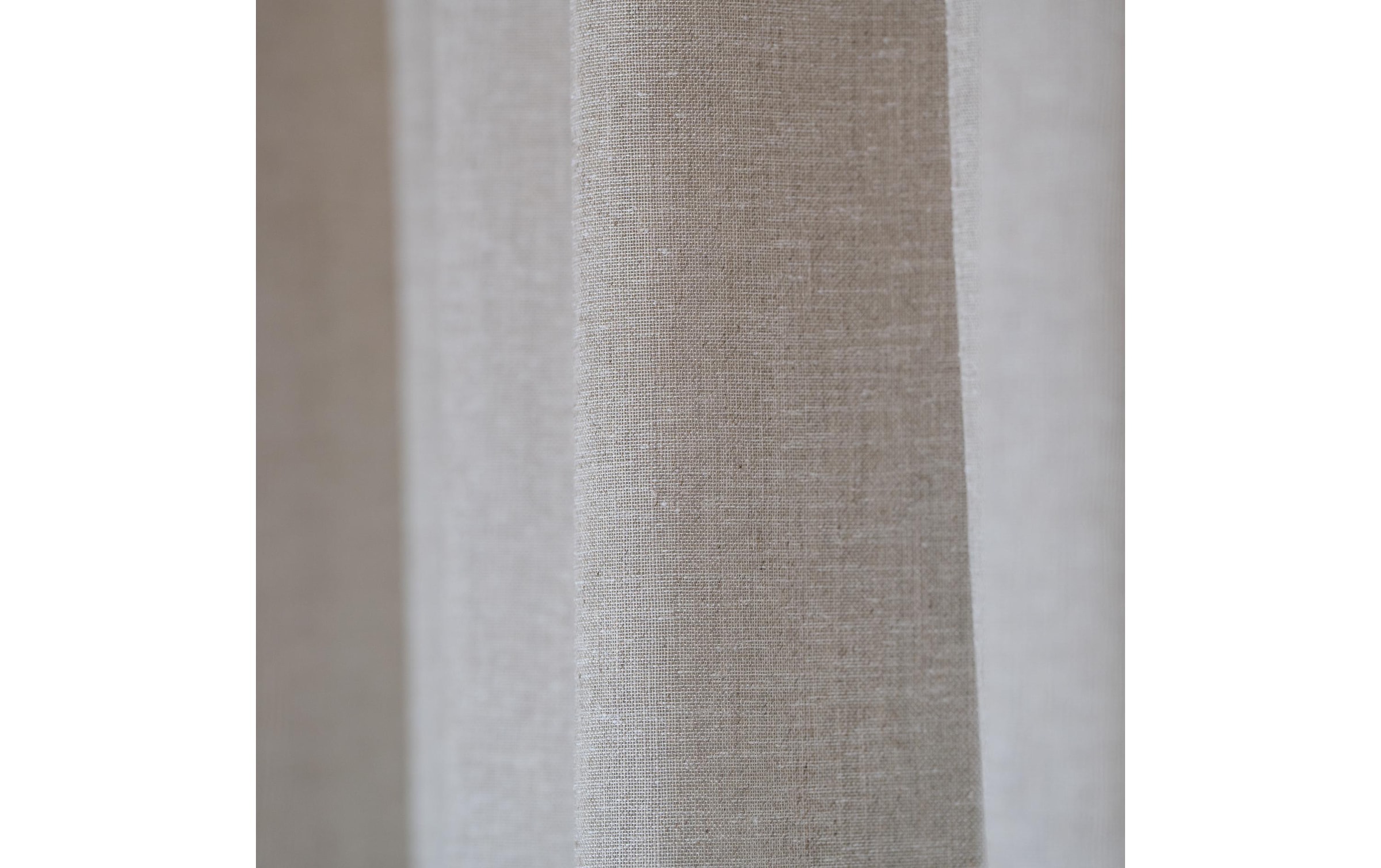 Vorhang »Casa Leon Beige, 140 x 245 cm mit Faltenband«, (1 St.)