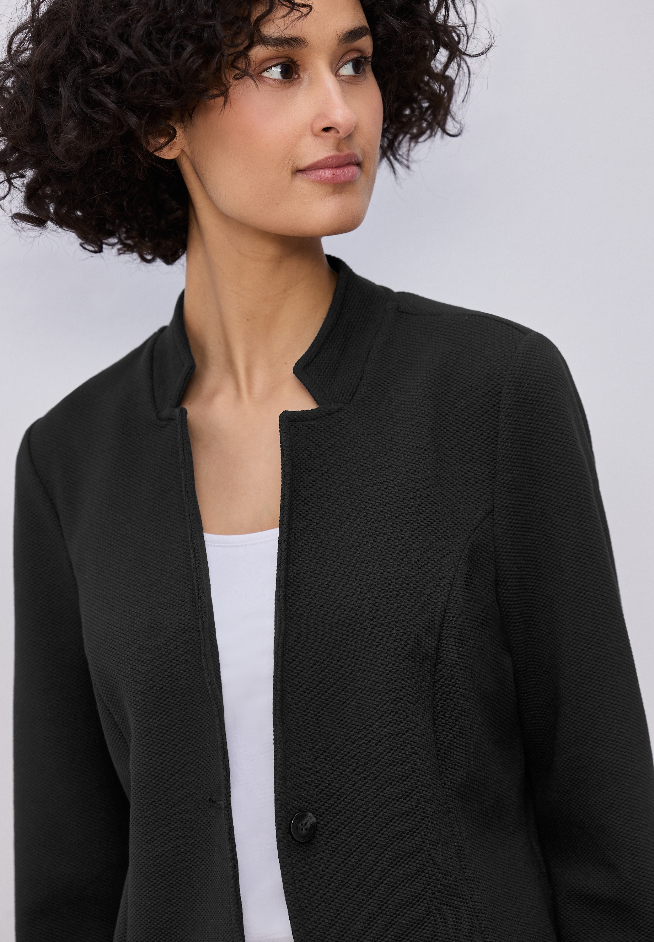 STREET ONE Blazer en jersey mit Struktur