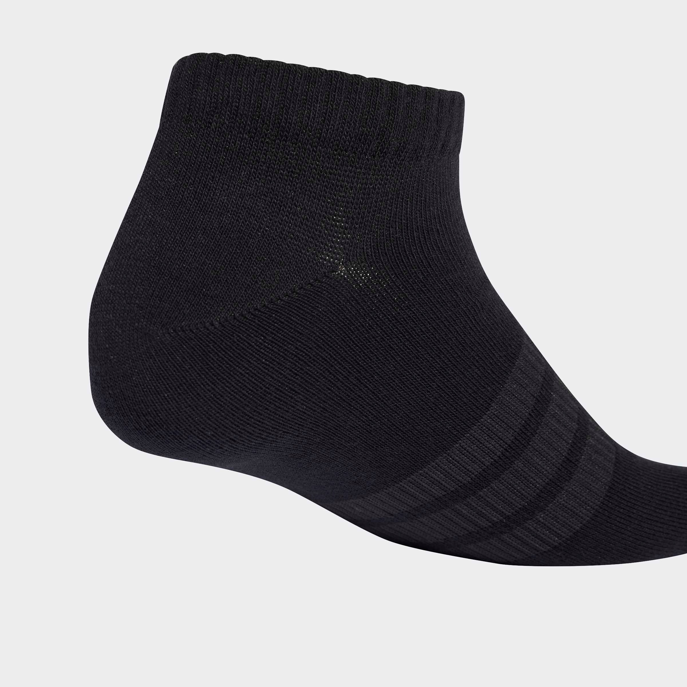 adidas Performance Veste fonctionnelle »THIN&LIGHT ESSENTIALS LOW CUT 3ER-PACK« 3 Couple tlg. au style sportif, pour fitness, lot de 3