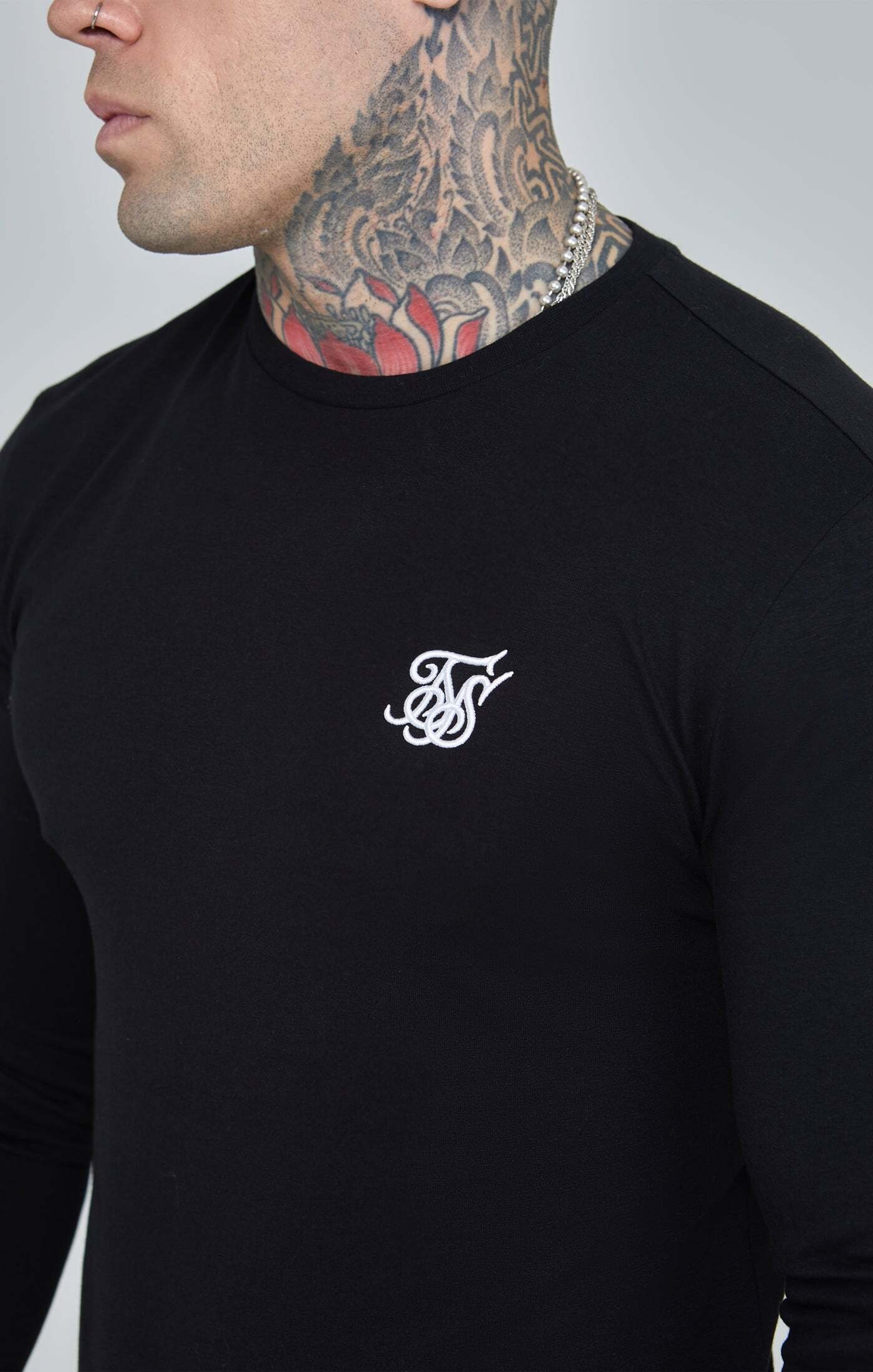 Siksilk T-Shirt »Siksilk T-Shirts Essentials Long Sleeve T-Shirt«