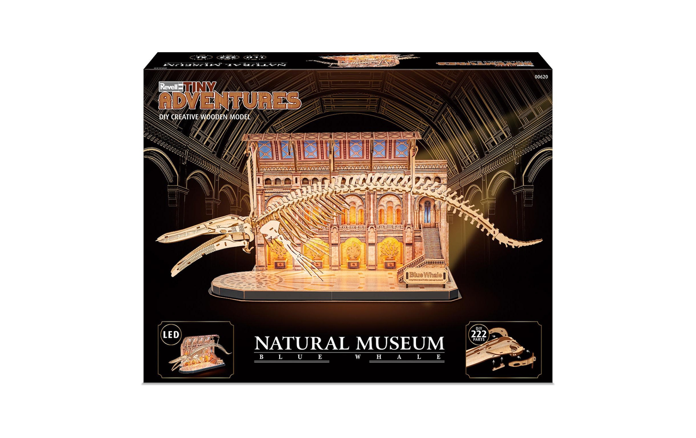 Revell® Modellbausatz »Tiny Adventures – Natural Museum Blue Whale Miniatur«