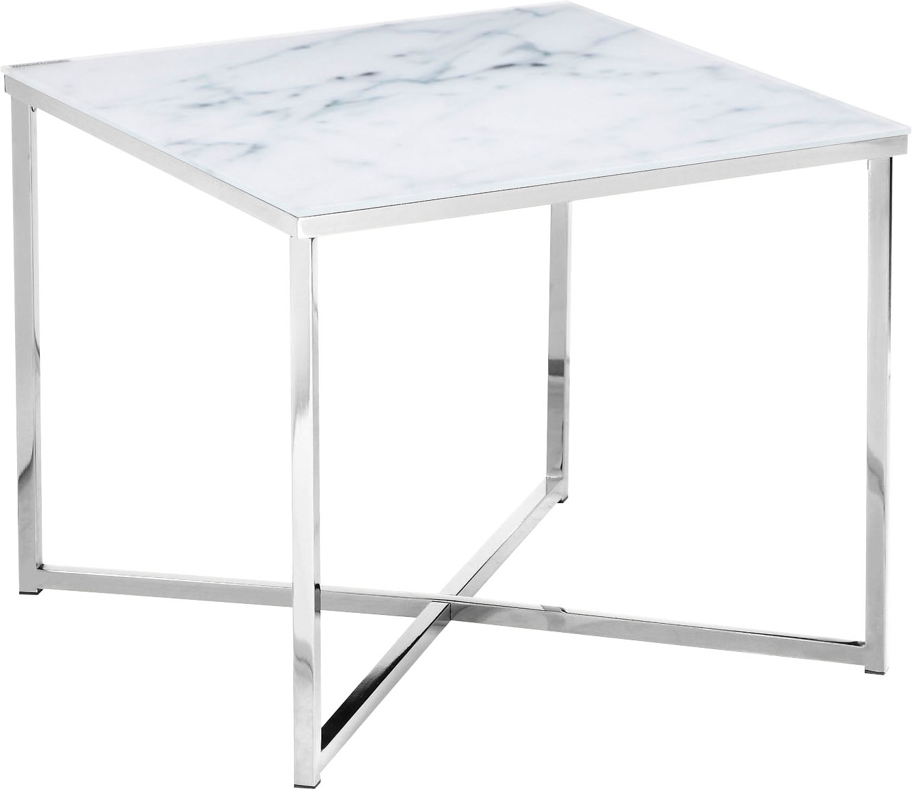SalesFever Beistelltisch, Tischplatte in kaufen bequem Marmoroptik