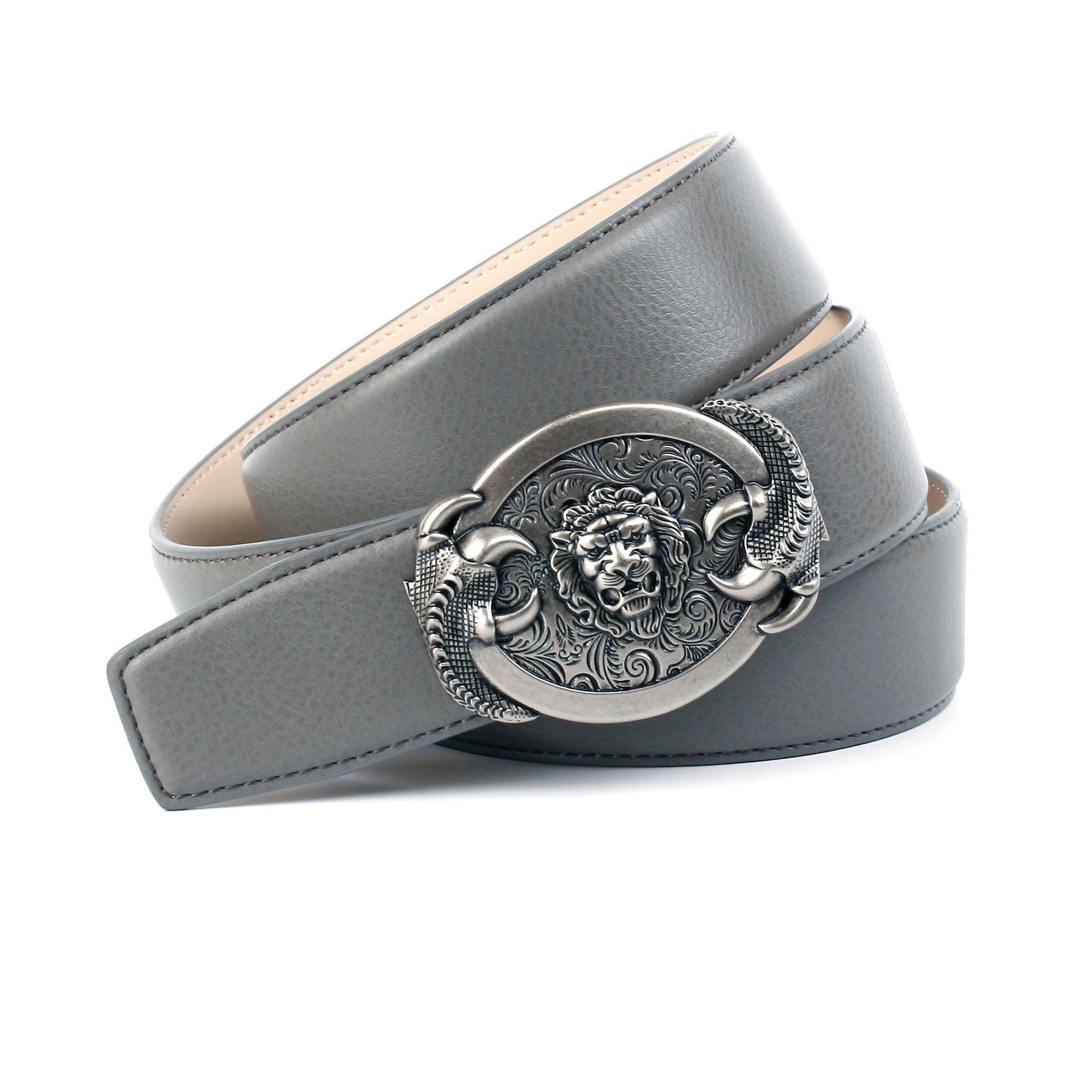Image of Anthoni Crown Ledergürtel, mit Metallschnalle in altsilberfarben bei Ackermann Versand Schweiz