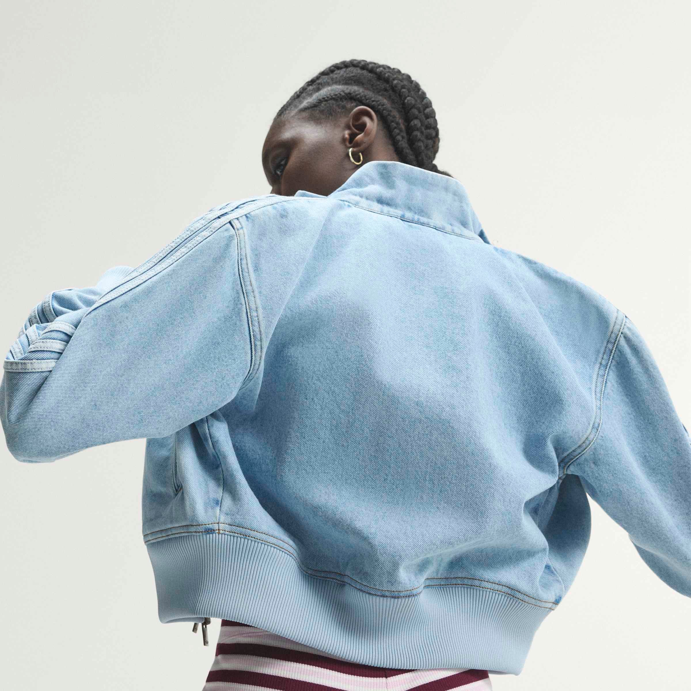 adidas Originals Jeansjacke »FIREBIRD DENIM TRACK«