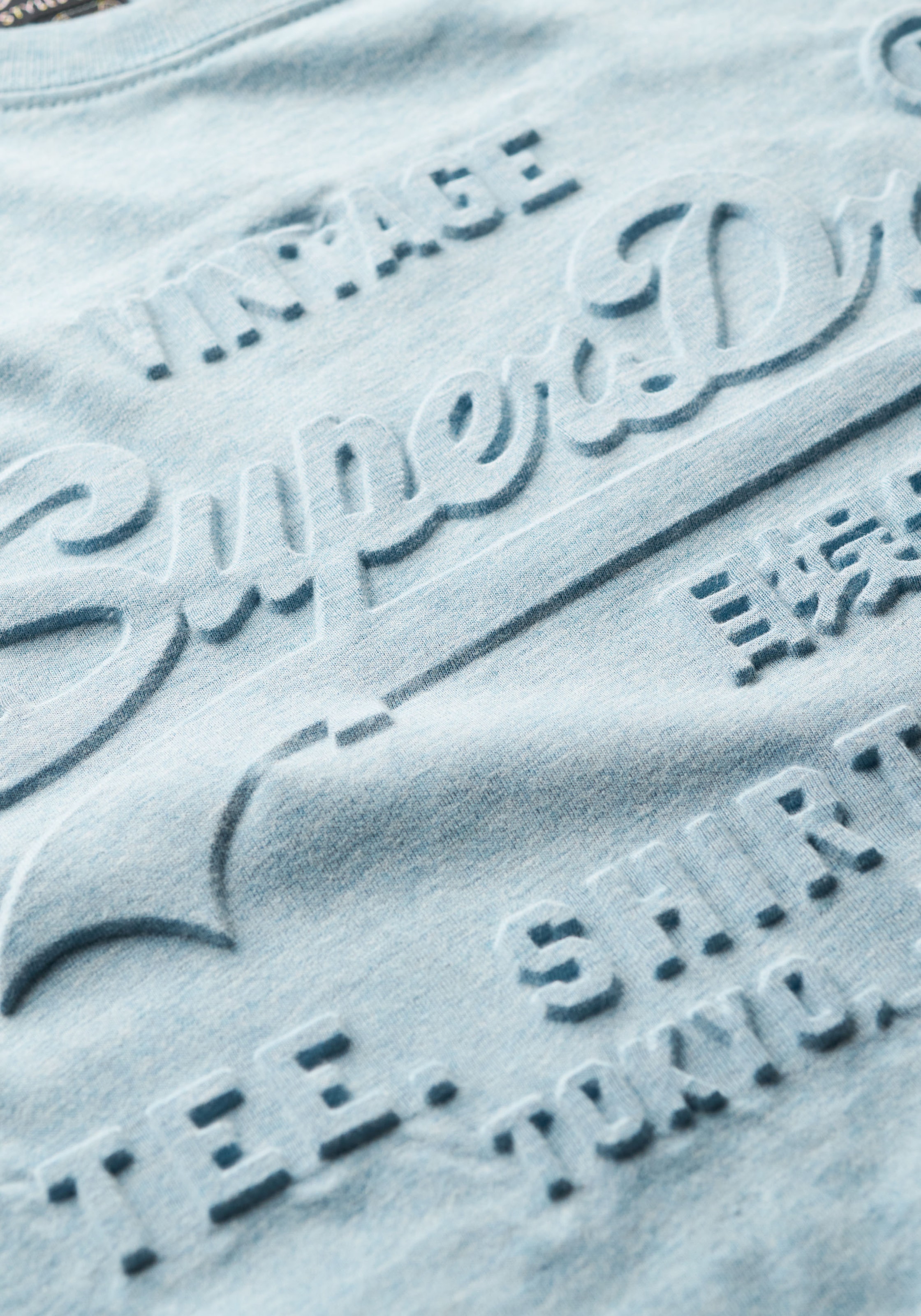 Superdry Print-Shirt »EMBOSSED VL RELAXED TSHIRT«