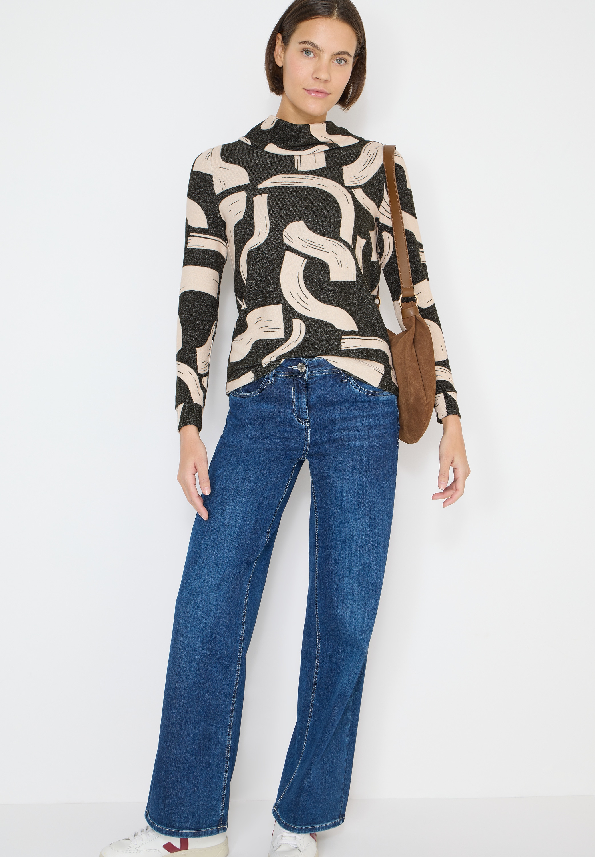 Cecil Sweater , mit grafischem Muster
